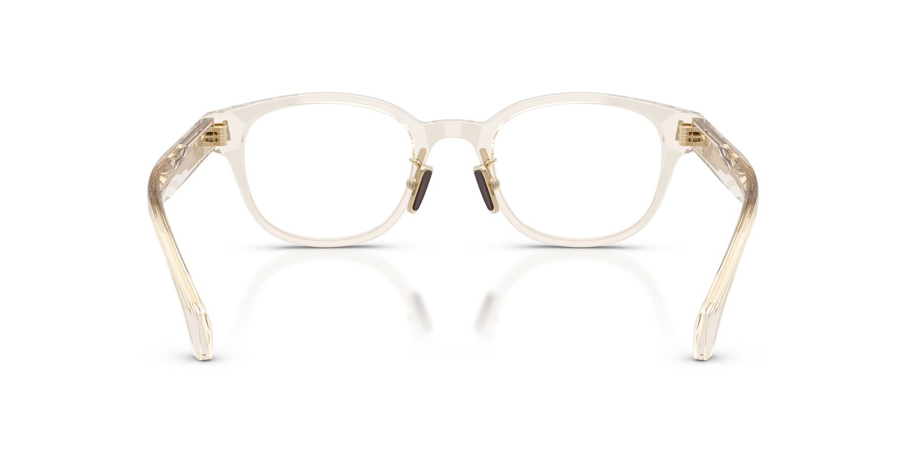 Eyeglasses Moncler ME 2021D (3003) color shiny butter shape oval lenses lente demo