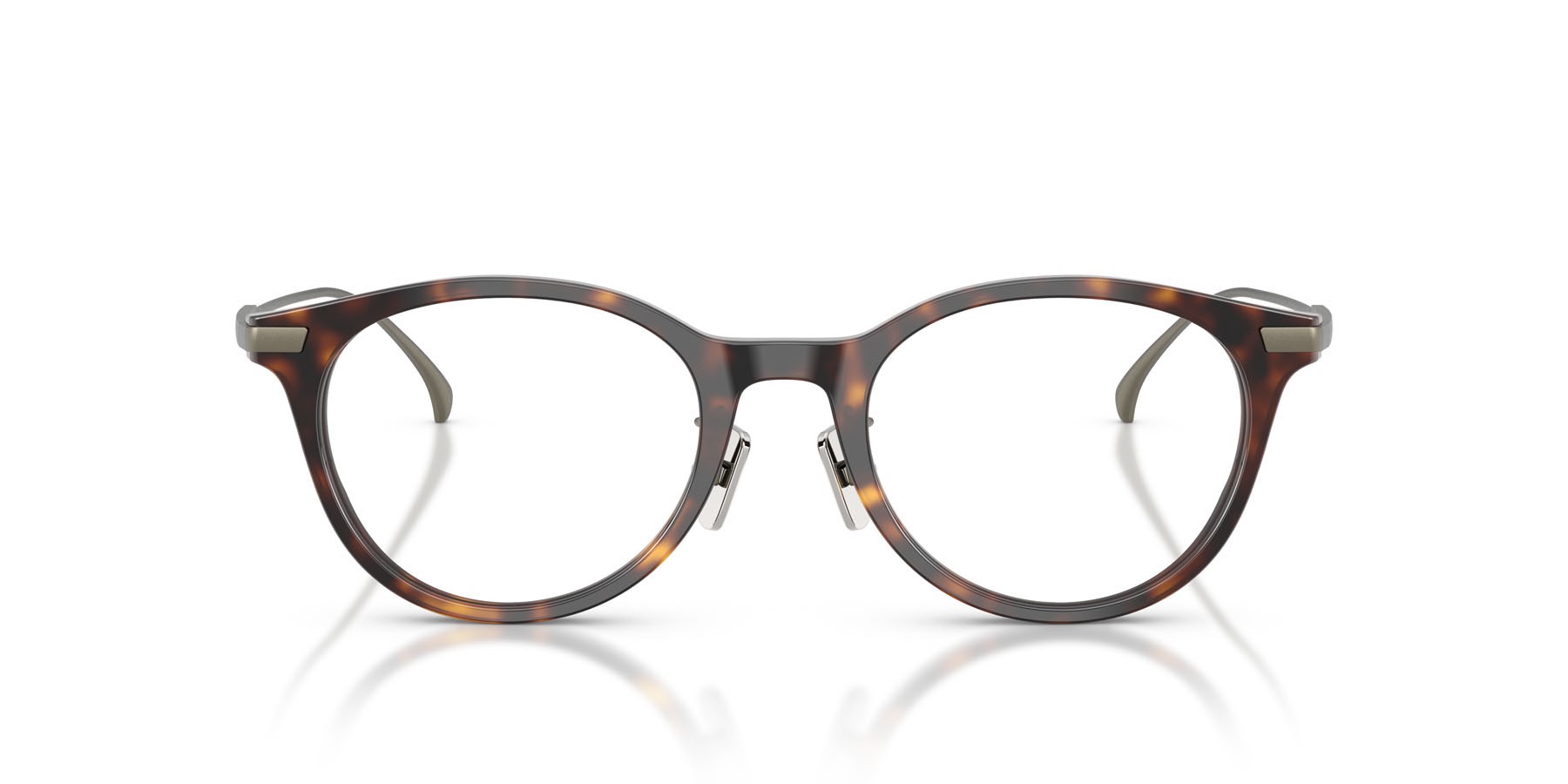 Eyeglasses Moncler ME 2022D (3002) color havana lucido shape oval lenses lente demo