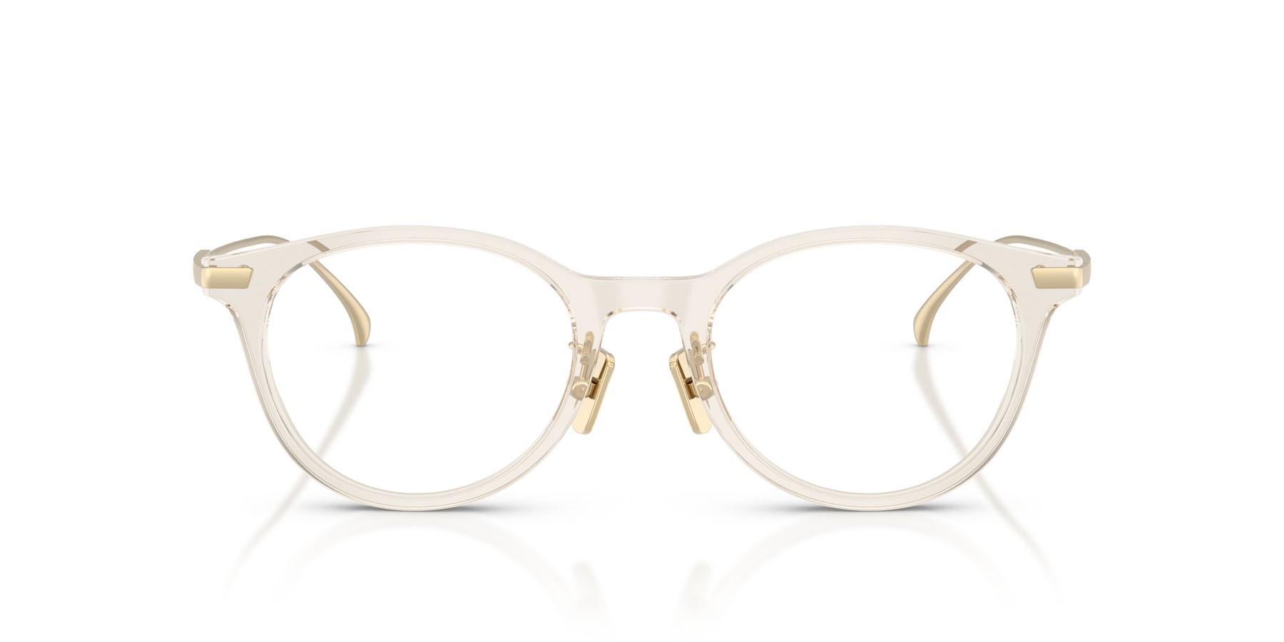 Eyeglasses Moncler ME 2022D (3003) color shiny butter shape oval lenses lente demo