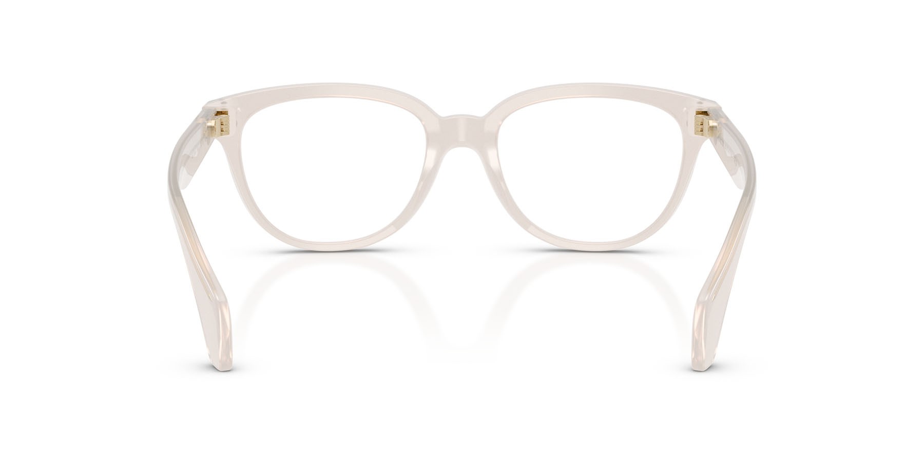 Eyeglasses Moncler ME 2024U (3030) color bianco latte lucido shape square lenses lente demo