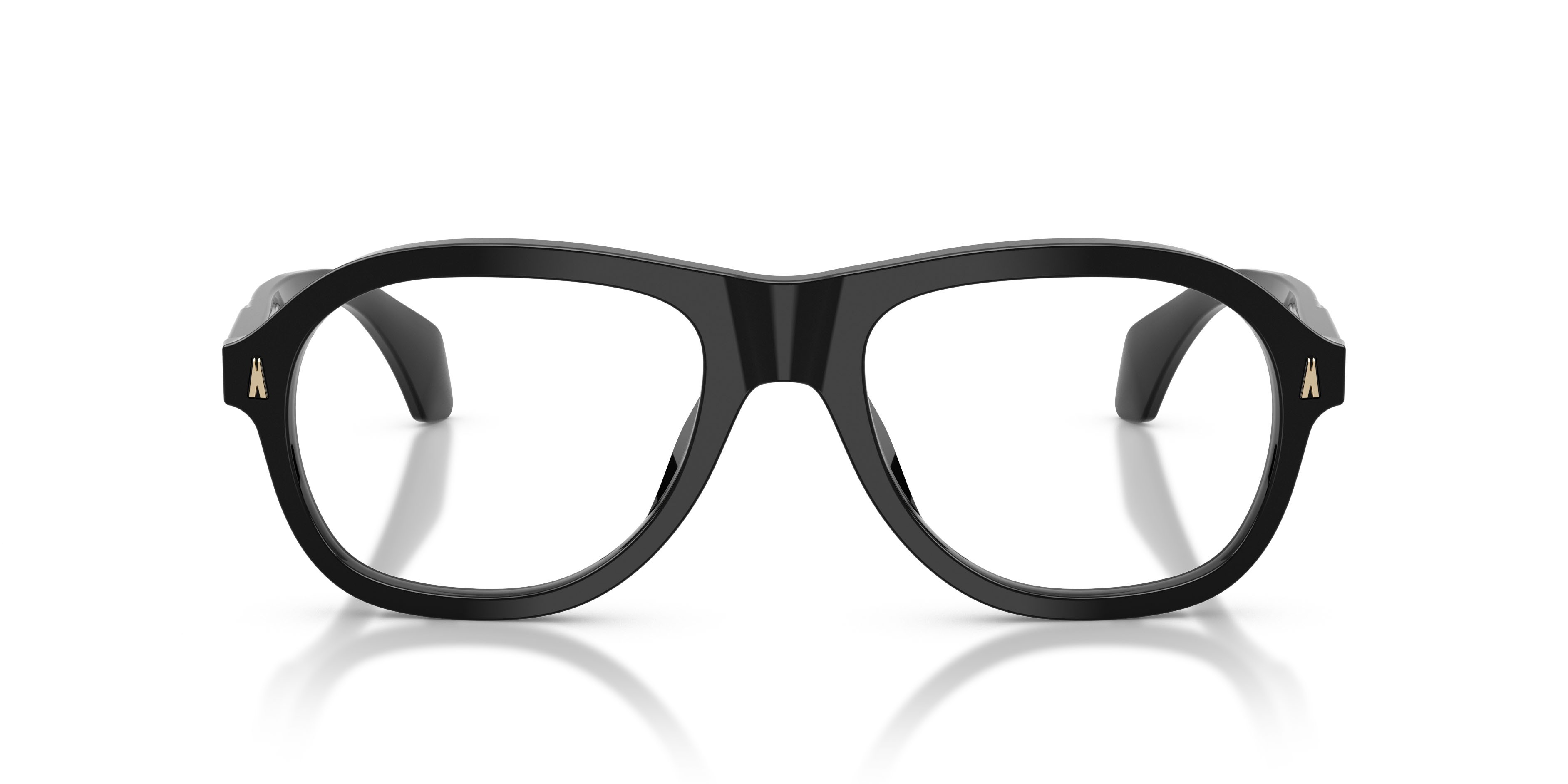 Eyeglasses Moncler ME 2025U (3001) color nero lucido shape square lenses lente demo