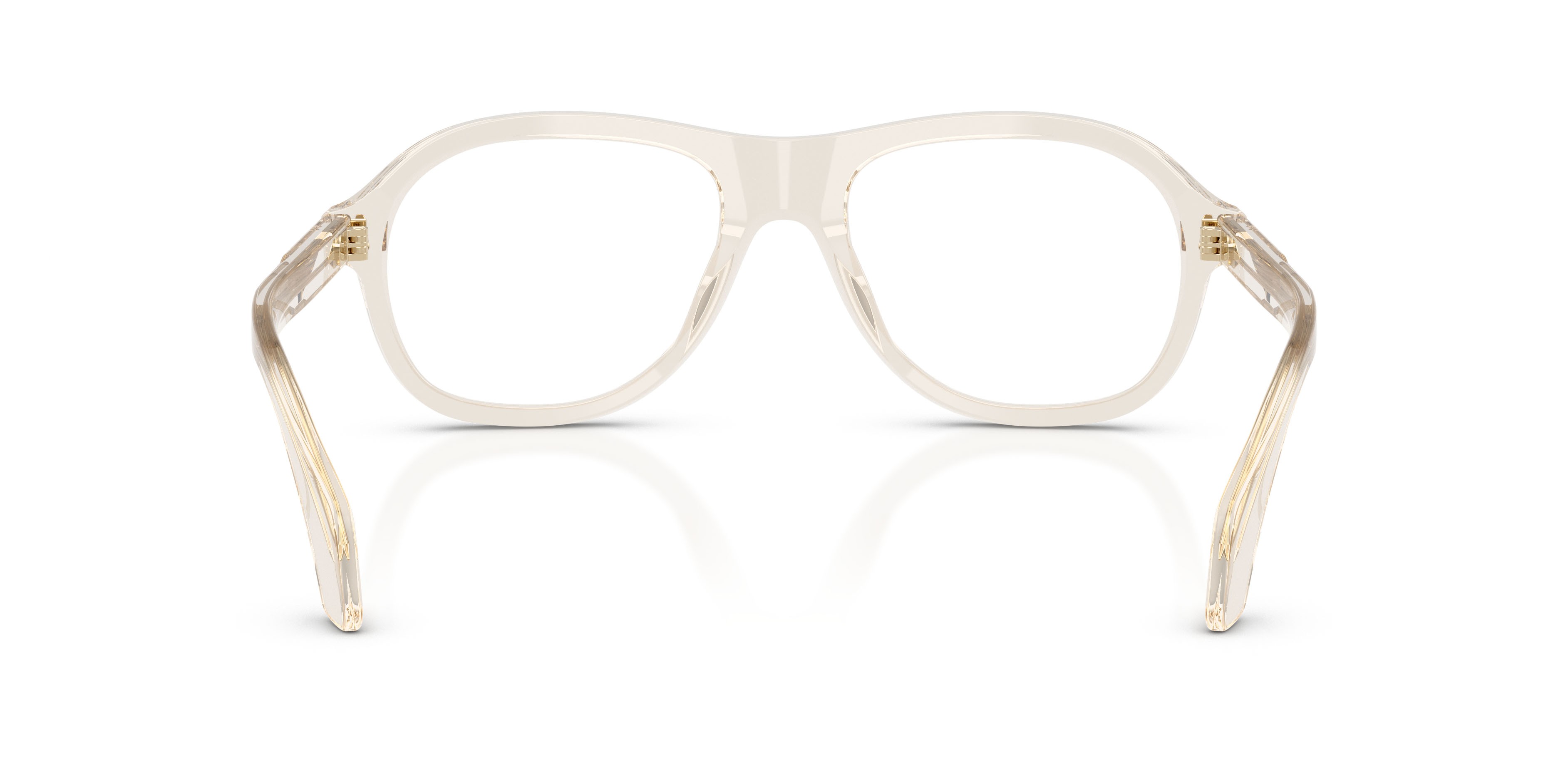 Eyeglasses Moncler ME 2025U (3003) color burro trasparente shape square lenses lente demo