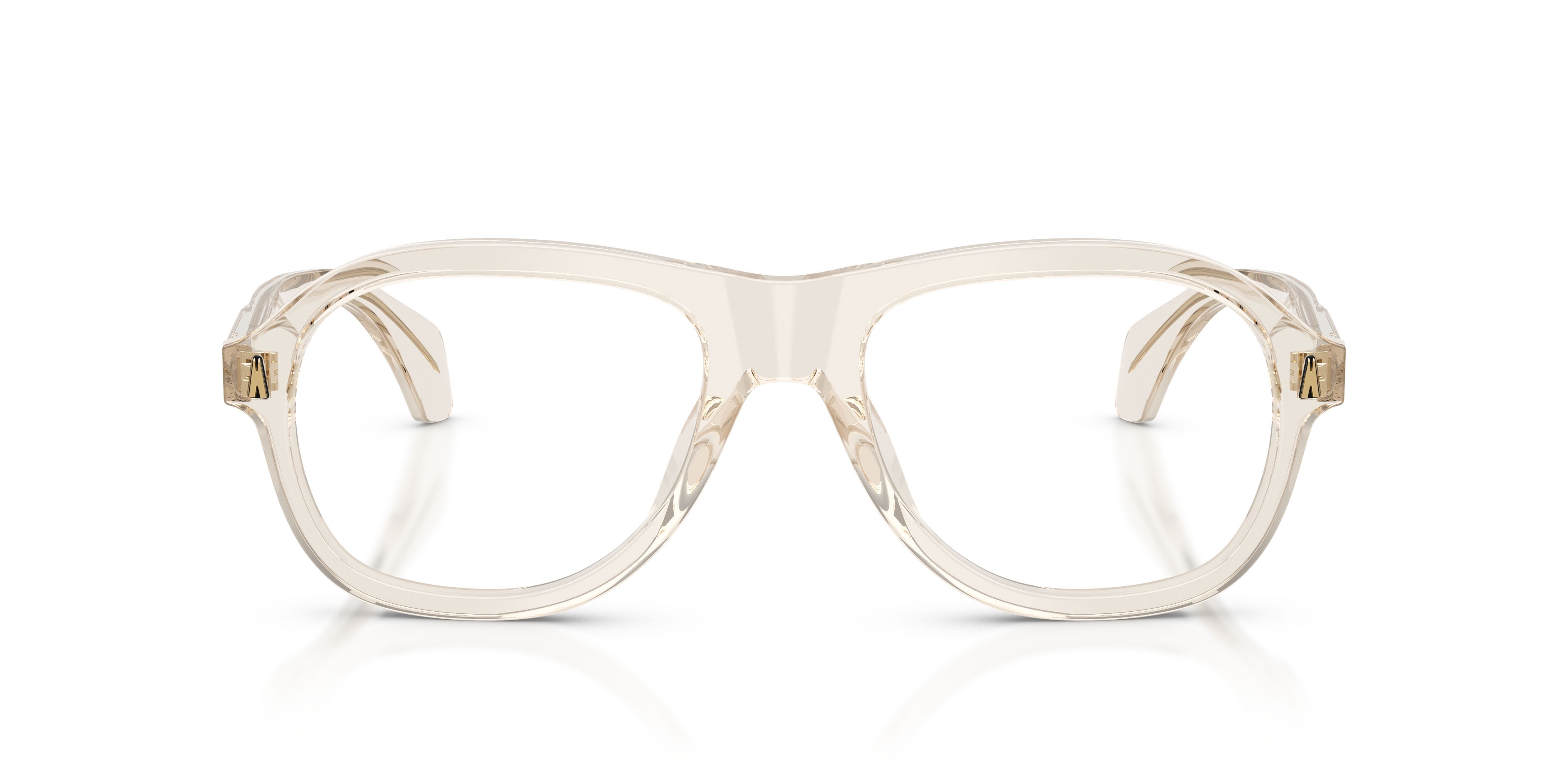 Eyeglasses Moncler ME 2025U (3003) color burro trasparente shape square lenses lente demo