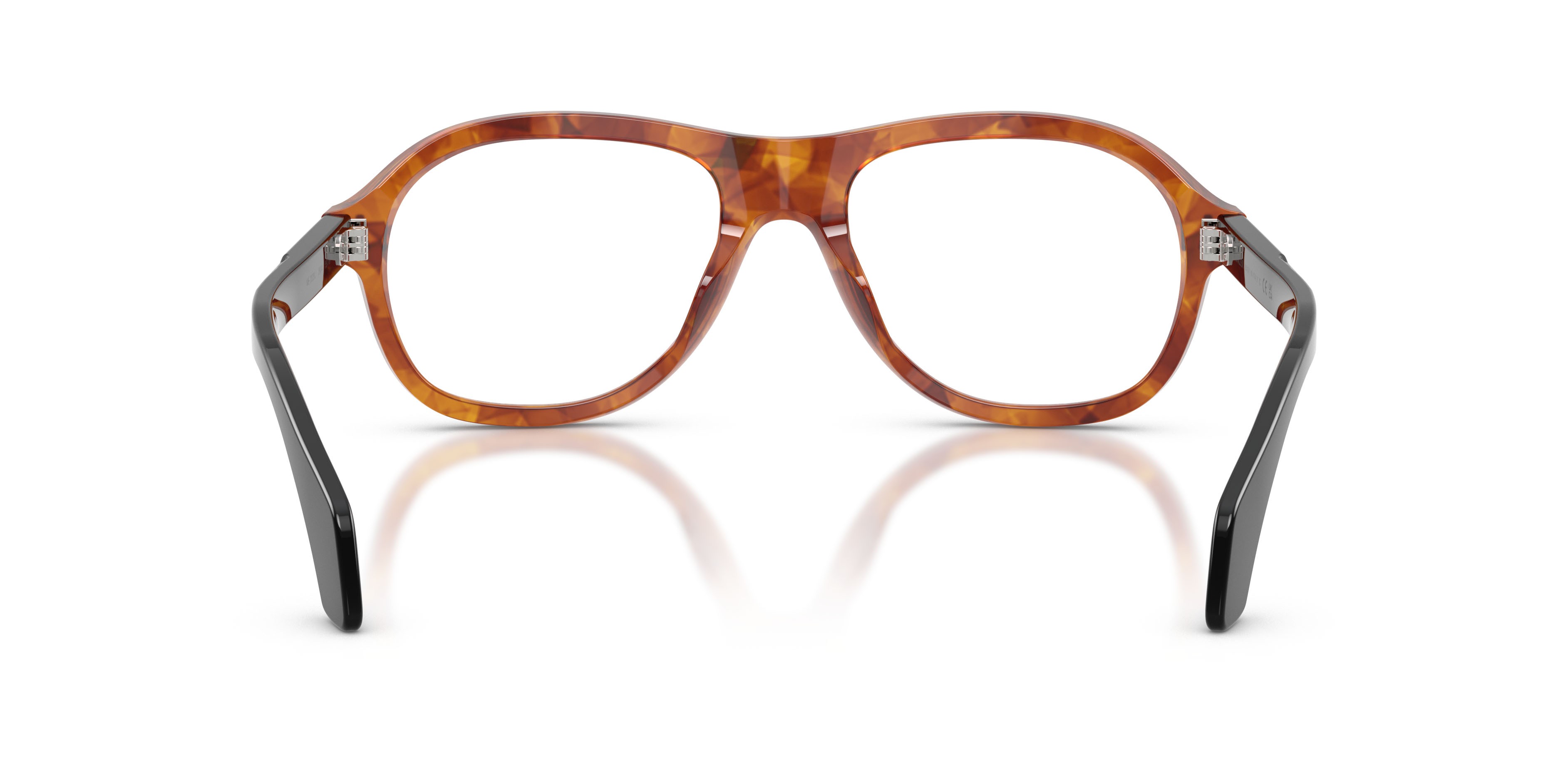 Eyeglasses Moncler ME 2025U (3004) color marrone tartarugato brillante shape square lenses lente demo