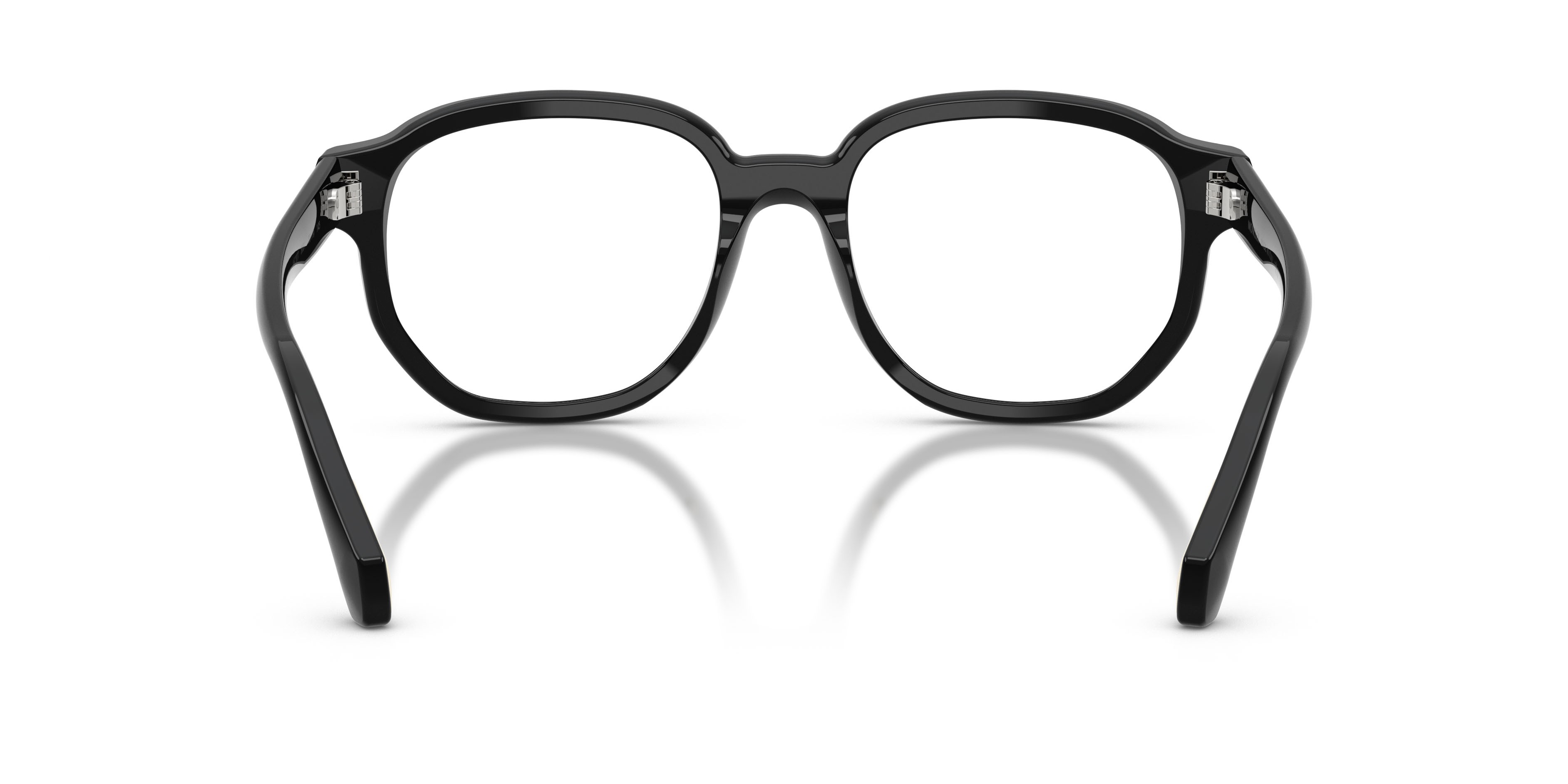 Eyeglasses Moncler ME 2027 (3001) color nero lucido shape square lenses lente demo