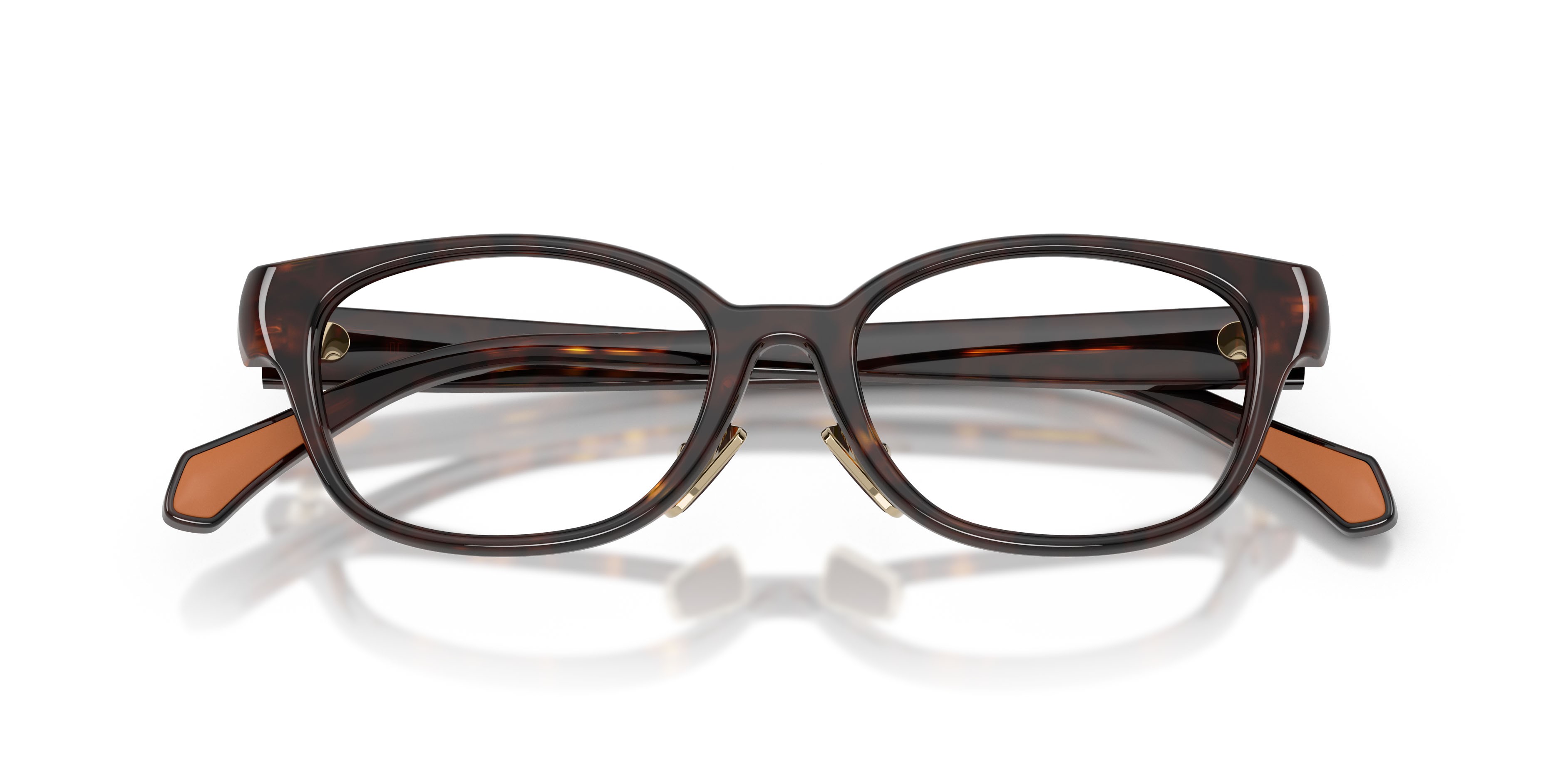 Eyeglasses Moncler ME 2029D (3002) color havana lucido shape oval lenses lente demo