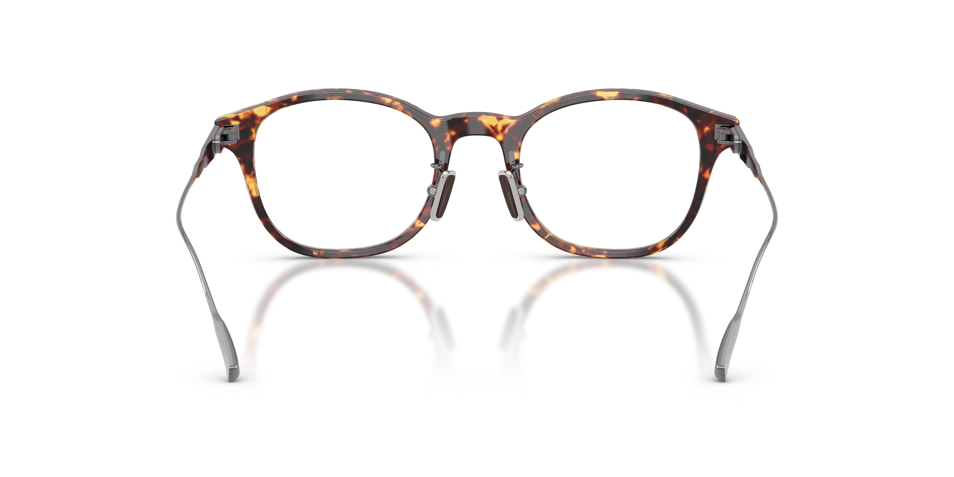 Eyeglasses Moncler ME 2030D (3038) color shiny tortoise brown shape pantos lenses lente demo
