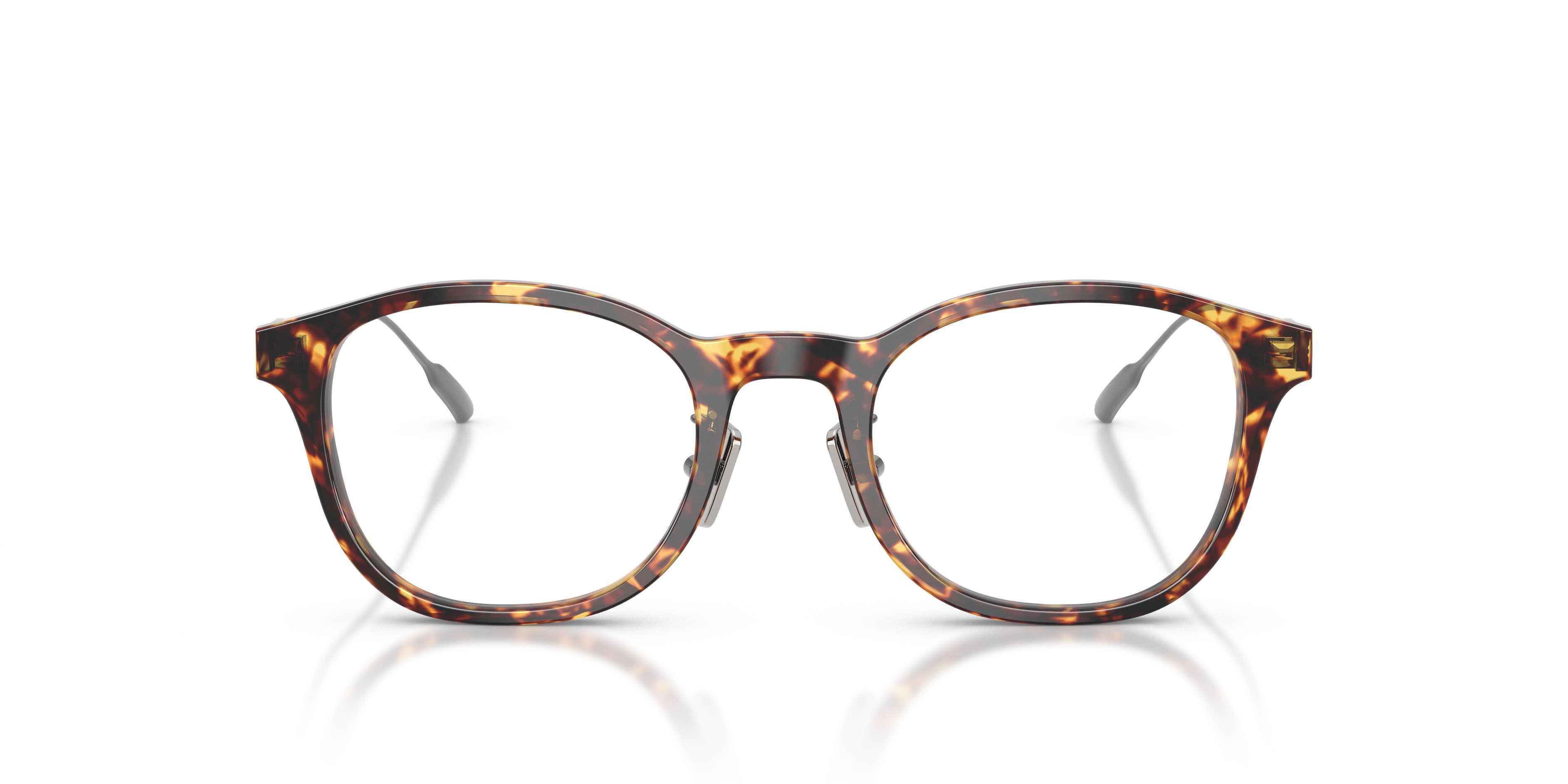 Eyeglasses Moncler ME 2030D (3038) color shiny tortoise brown shape pantos lenses lente demo