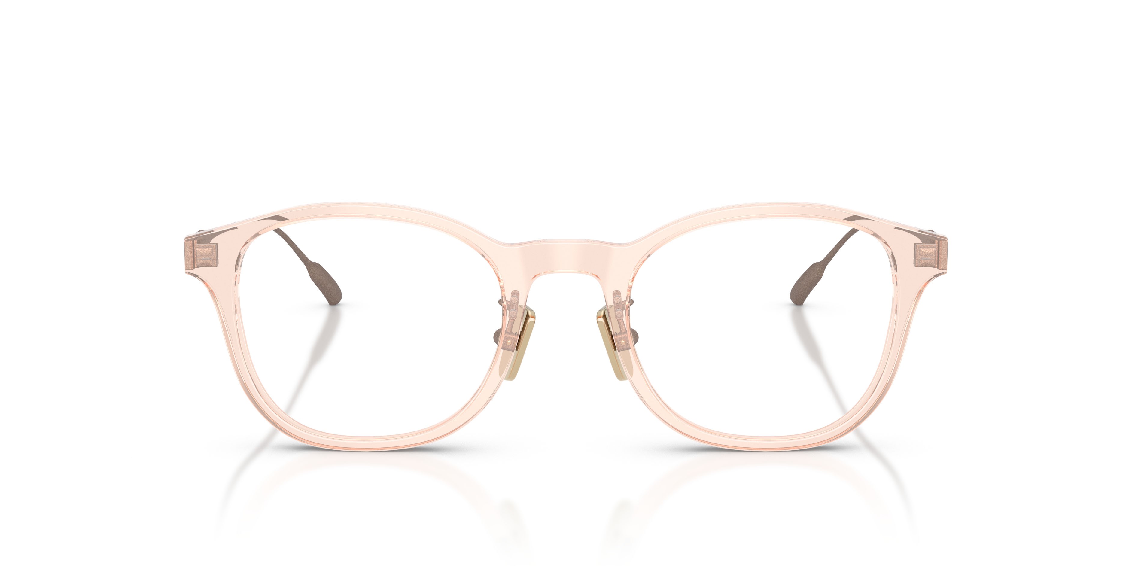 Eyeglasses Moncler ME 2030D (3040) color pesca trasparente shape pantos lenses lente demo
