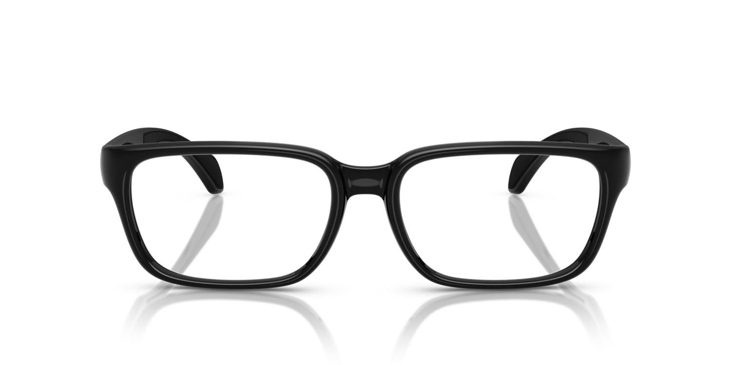 Eyeglasses Moncler ME 3001 (5001) color nero lucido shape rectangle lenses lente demo