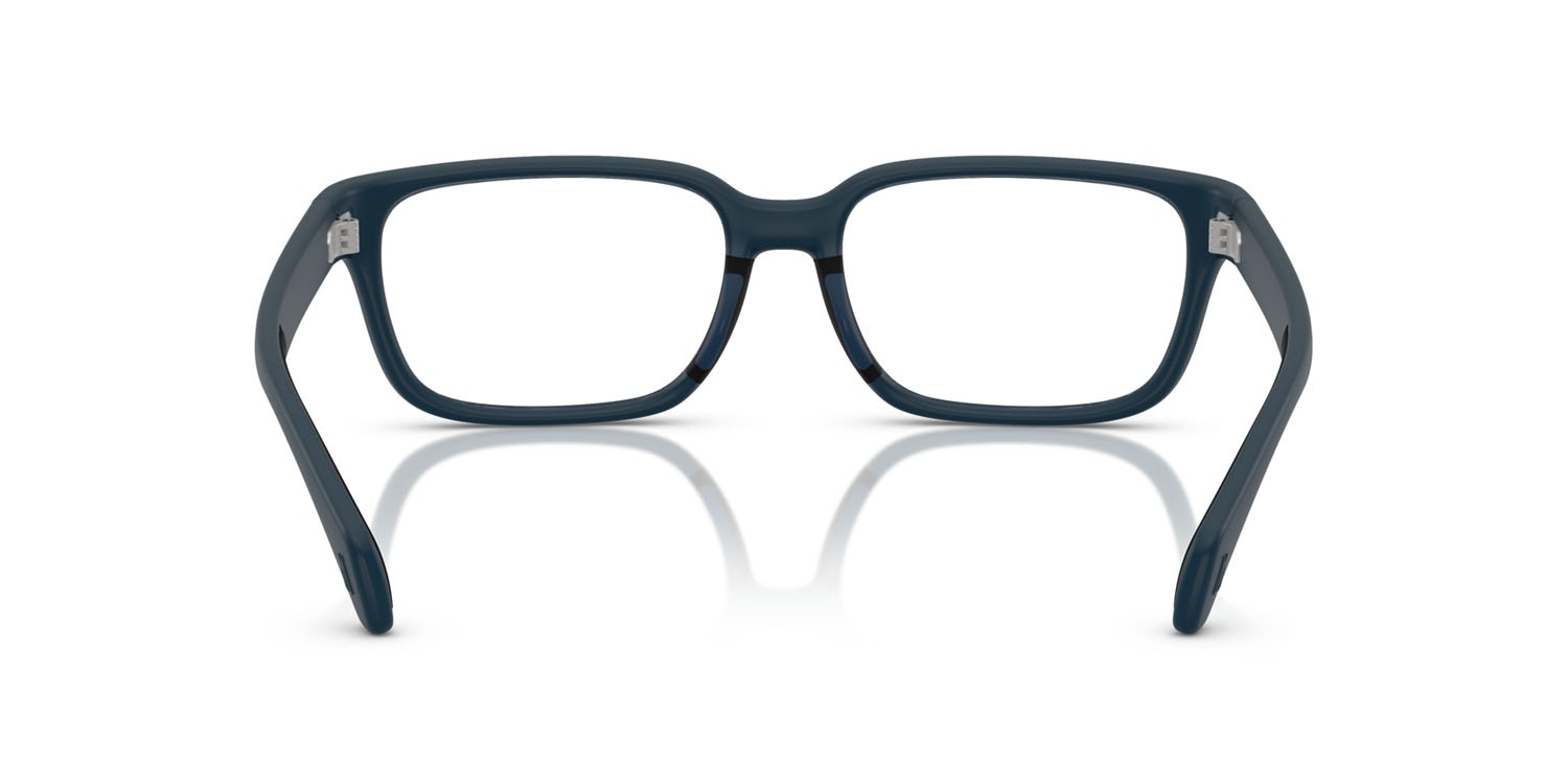 Eyeglasses Moncler ME 3001 (5008) color blu opaco shape rectangle lenses lente demo
