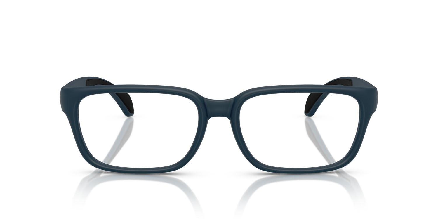 Eyeglasses Moncler ME 3001 (5008) color blu opaco shape rectangle lenses lente demo