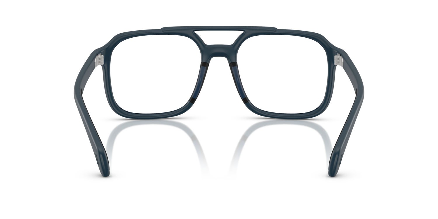 Eyeglasses Moncler ME 3002 (5008) color blu opaco shape square lenses lente demo