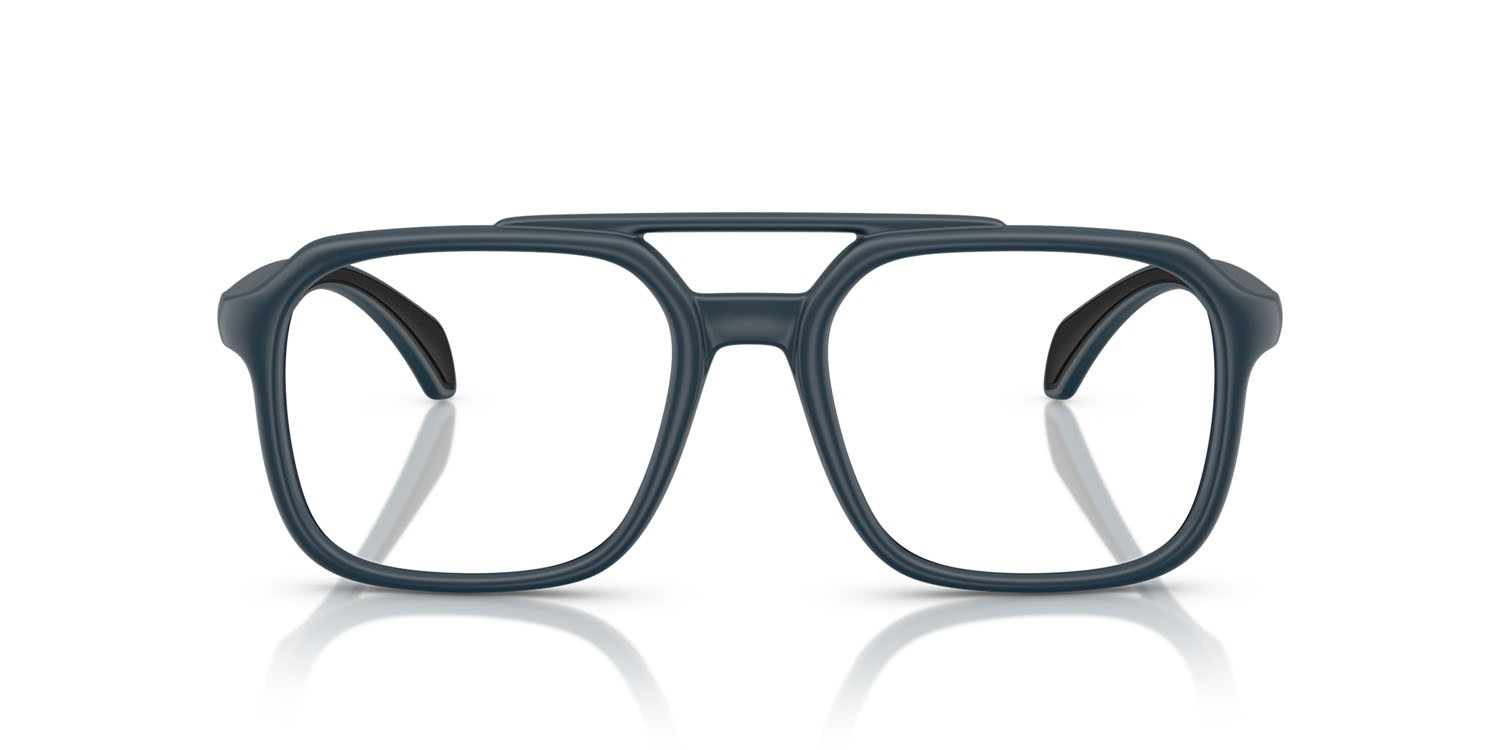 Eyeglasses Moncler ME 3002 (5008) color blu opaco shape square lenses lente demo