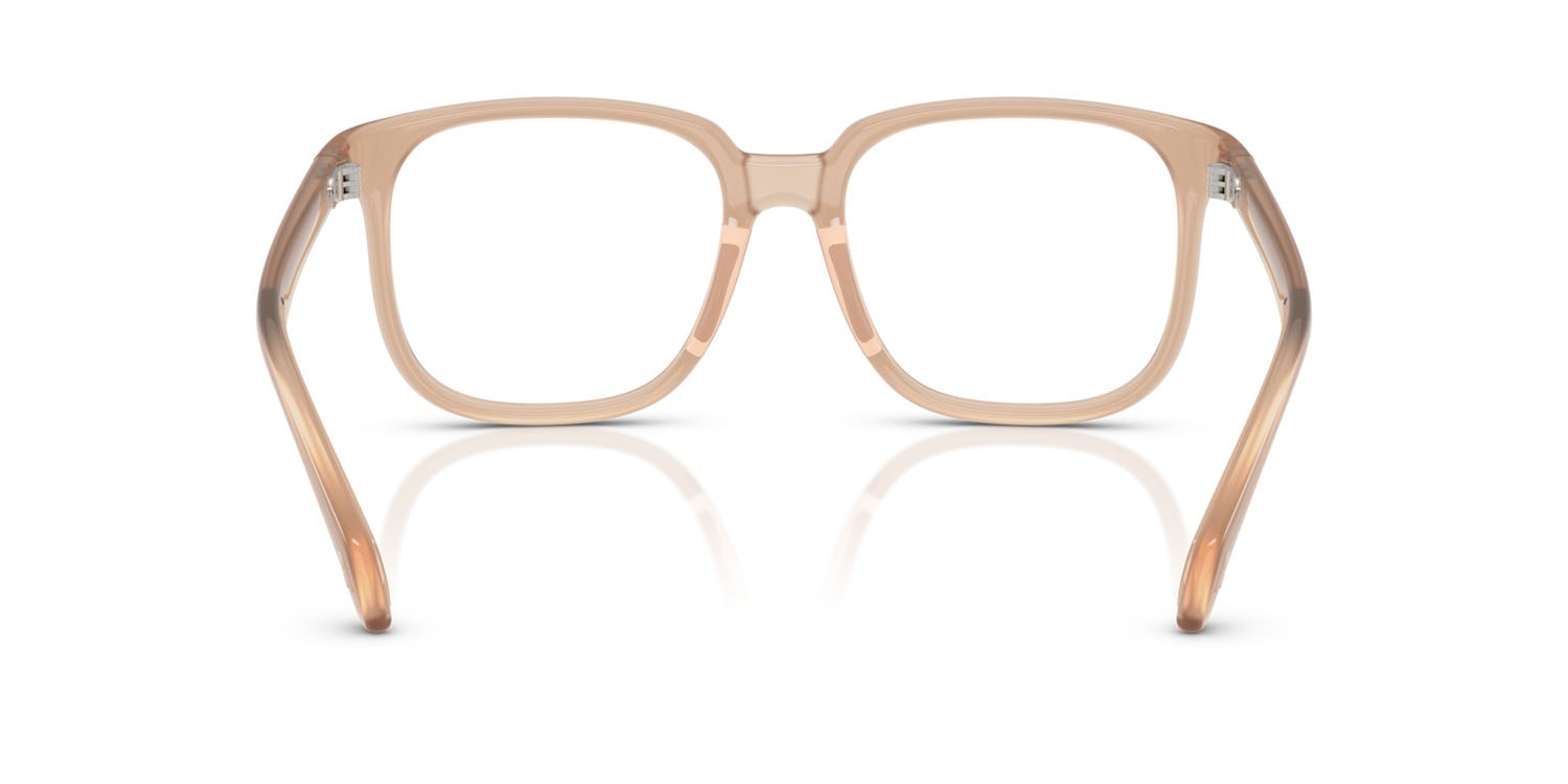 Eyeglasses Moncler ME 3003 (5011) color beige perlaceo shape square lenses lente demo