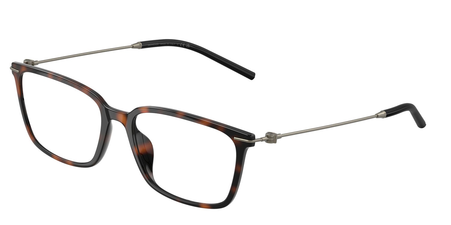Eyeglasses Moncler ME 3004D (5014) color havana shape rectangle lenses lente demo