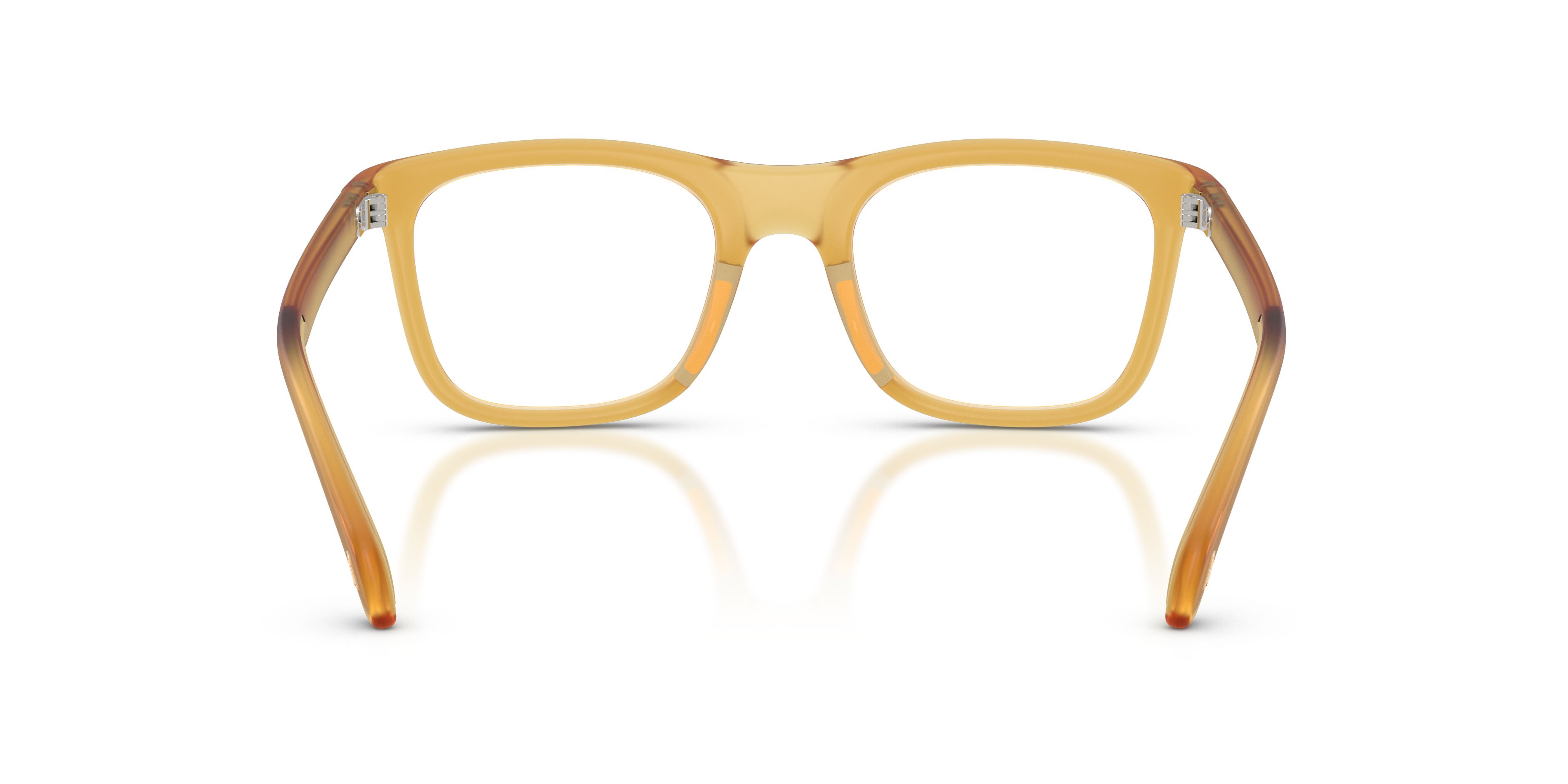 Eyeglasses Moncler ME 3005U (5044) color burro trasparente shape square lenses lente demo