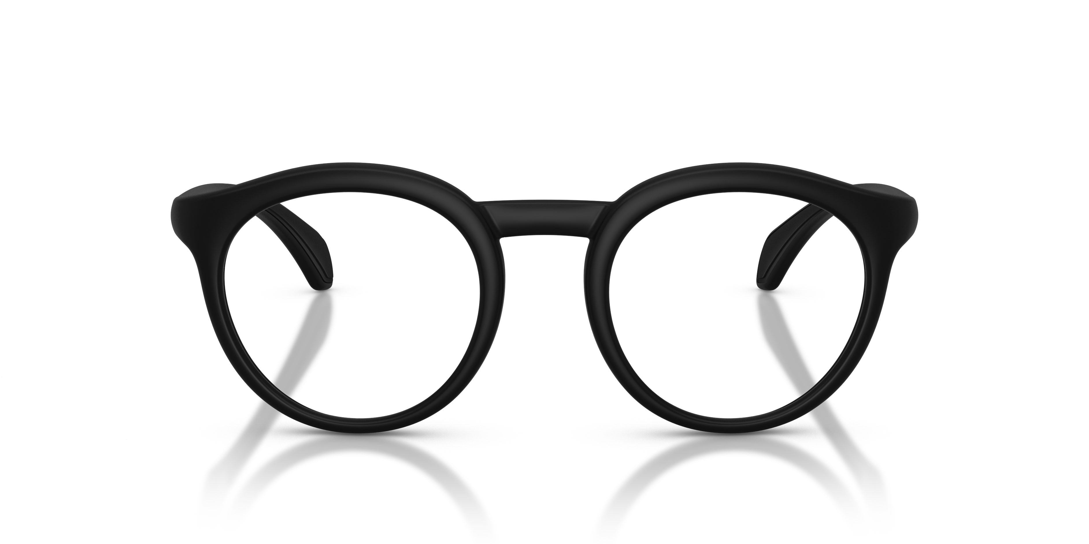Eyeglasses Moncler ME 3006U (5006) color nero opaco shape round lenses lente demo