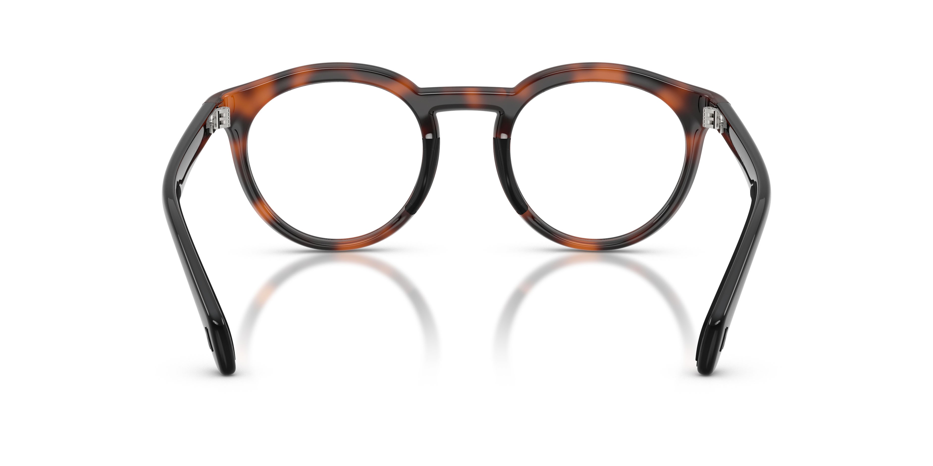 Eyeglasses Moncler ME 3006U (5039) color havana lucido shape round lenses lente demo
