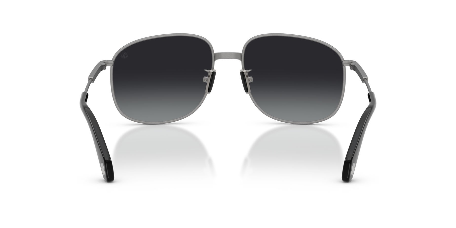 Sunglasses Moncler Fennix ME 4013 (1016T3) color matte frozen shape aviator lenses polar grigia sfumata