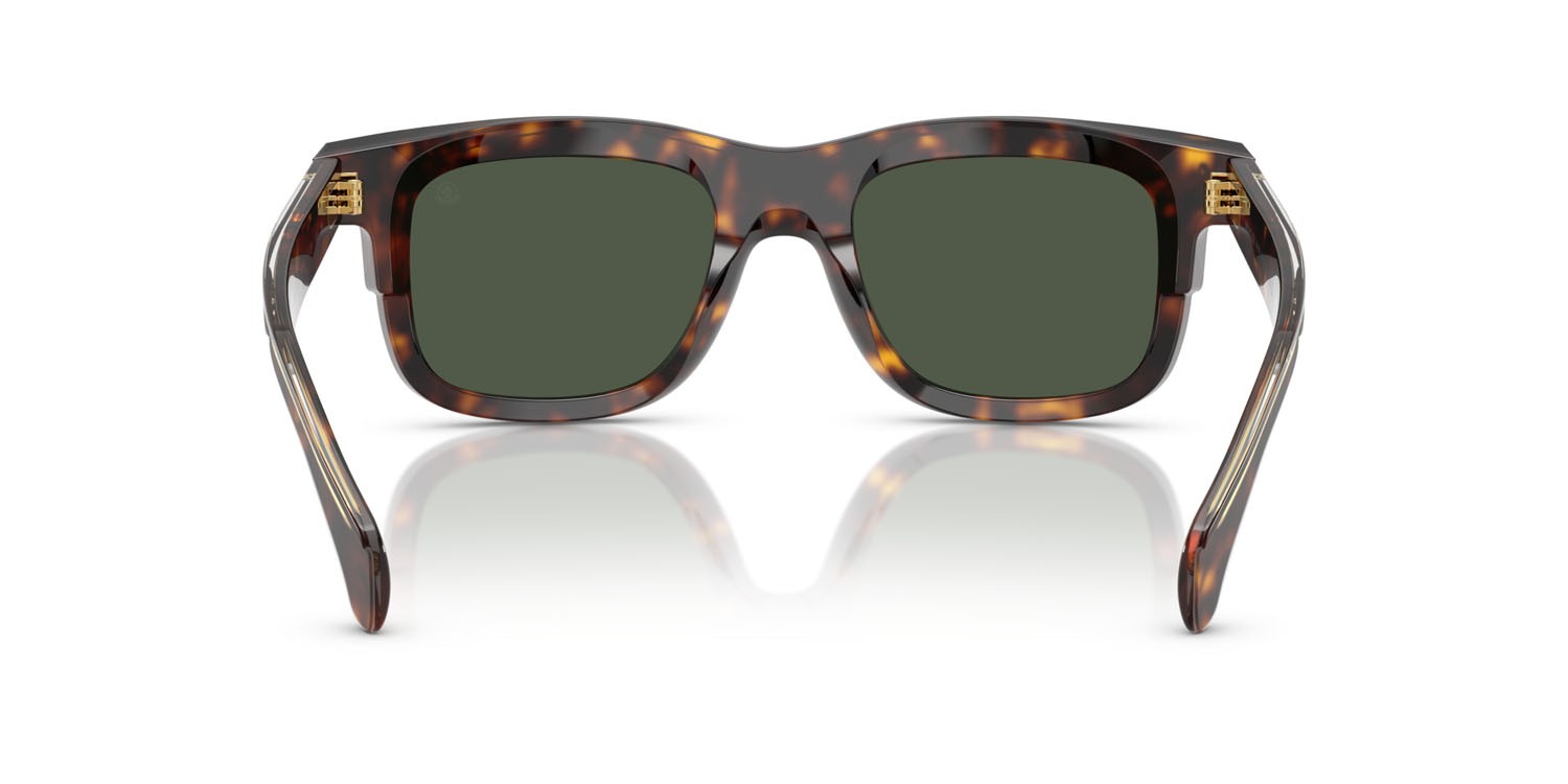 Occhiali da sole Moncler Claro ME 6004 (30029A) colore tartarugato marrone forma quadrato lenti polar verde