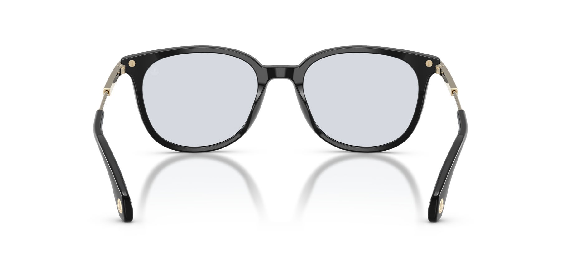 Occhiali da sole Moncler Korra ME 6013 (300172) colore nero lucido forma ovale lenti solid light azure
