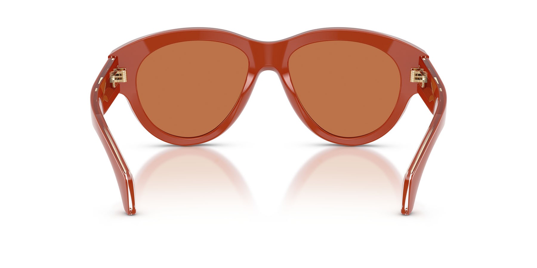 Sunglasses Moncler Chicane ME 6016U (302573) color mattone lucido shape aviator lenses solid cinnamon