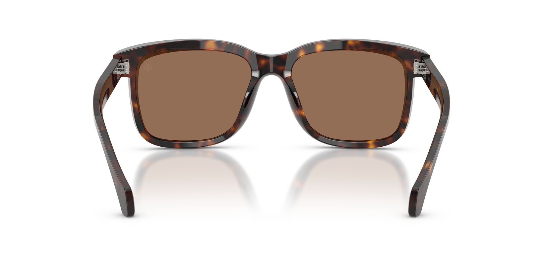Occhiali da sole Moncler Valaire ME 6018 (300273) colore havana lucido forma quadrato lenti marrone tinta unita