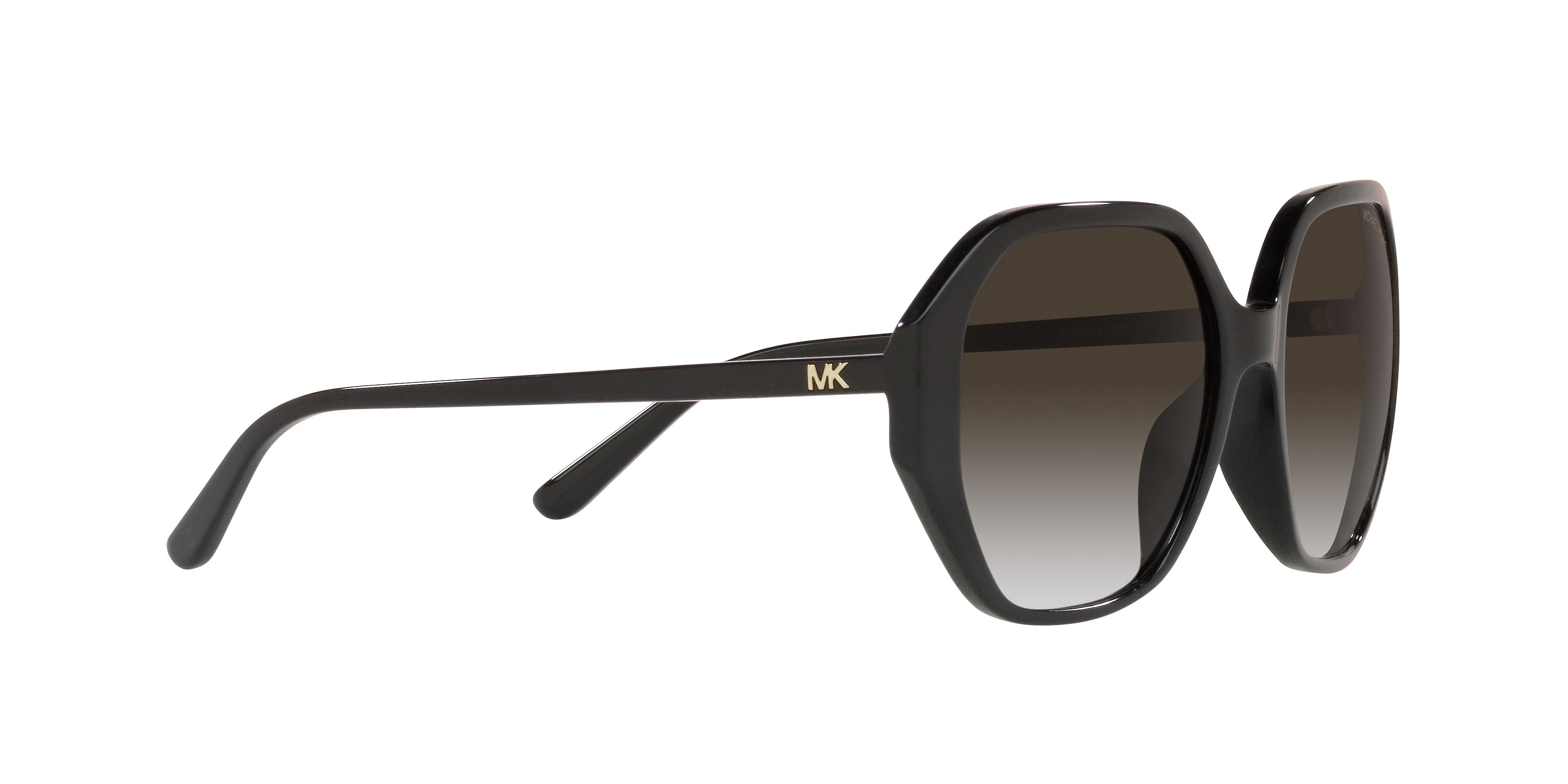 Sonnenbrillen Michael Kors Pasadena MK 2138U (30058G) farbe nero form unregelmäßig gläser grigio scuro sfumato