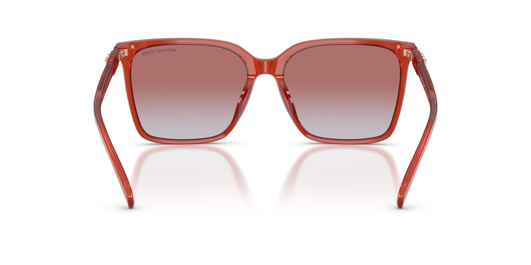 Occhiali da sole Michael Kors Canberra MK 2197U (39016F) colore soft pink forma quadrato lenti specchiata rosa
