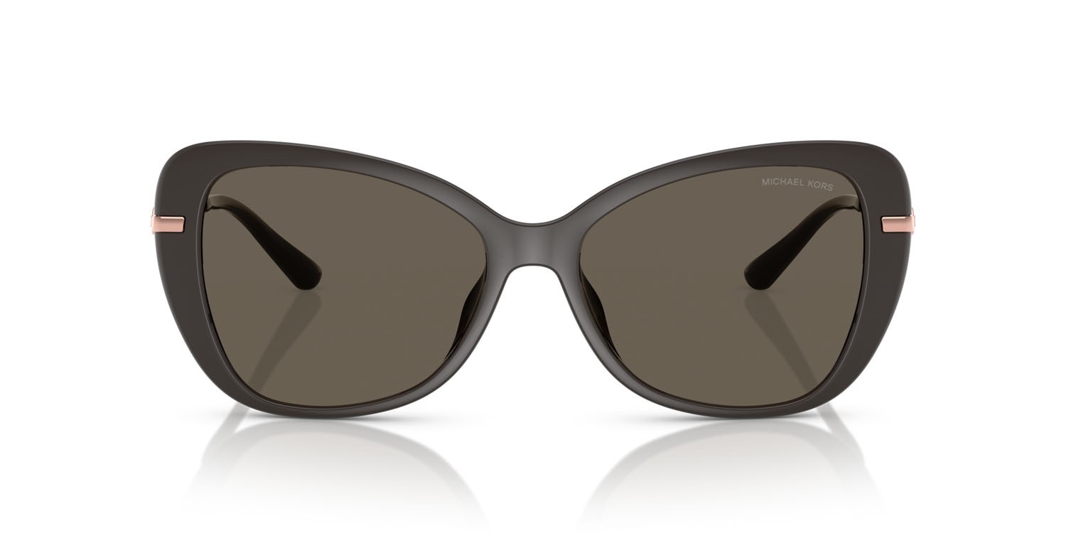 Sonnenbrillen Michael Kors Saint Croix MK 2230U (4003/3) farbe cenere form schmetterling gläser ash solid