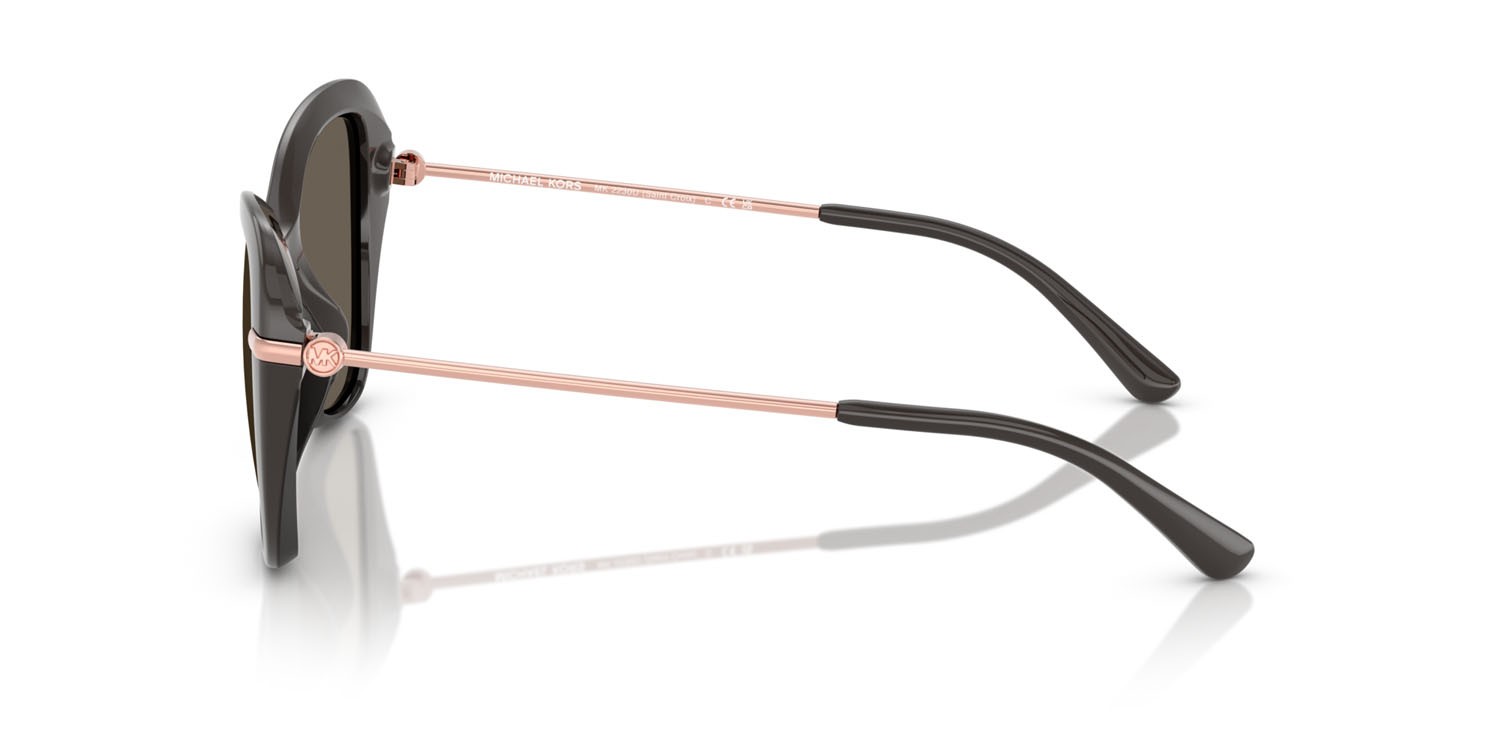 Sonnenbrillen Michael Kors Saint Croix MK 2230U (4003/3) farbe cenere form schmetterling gläser ash solid