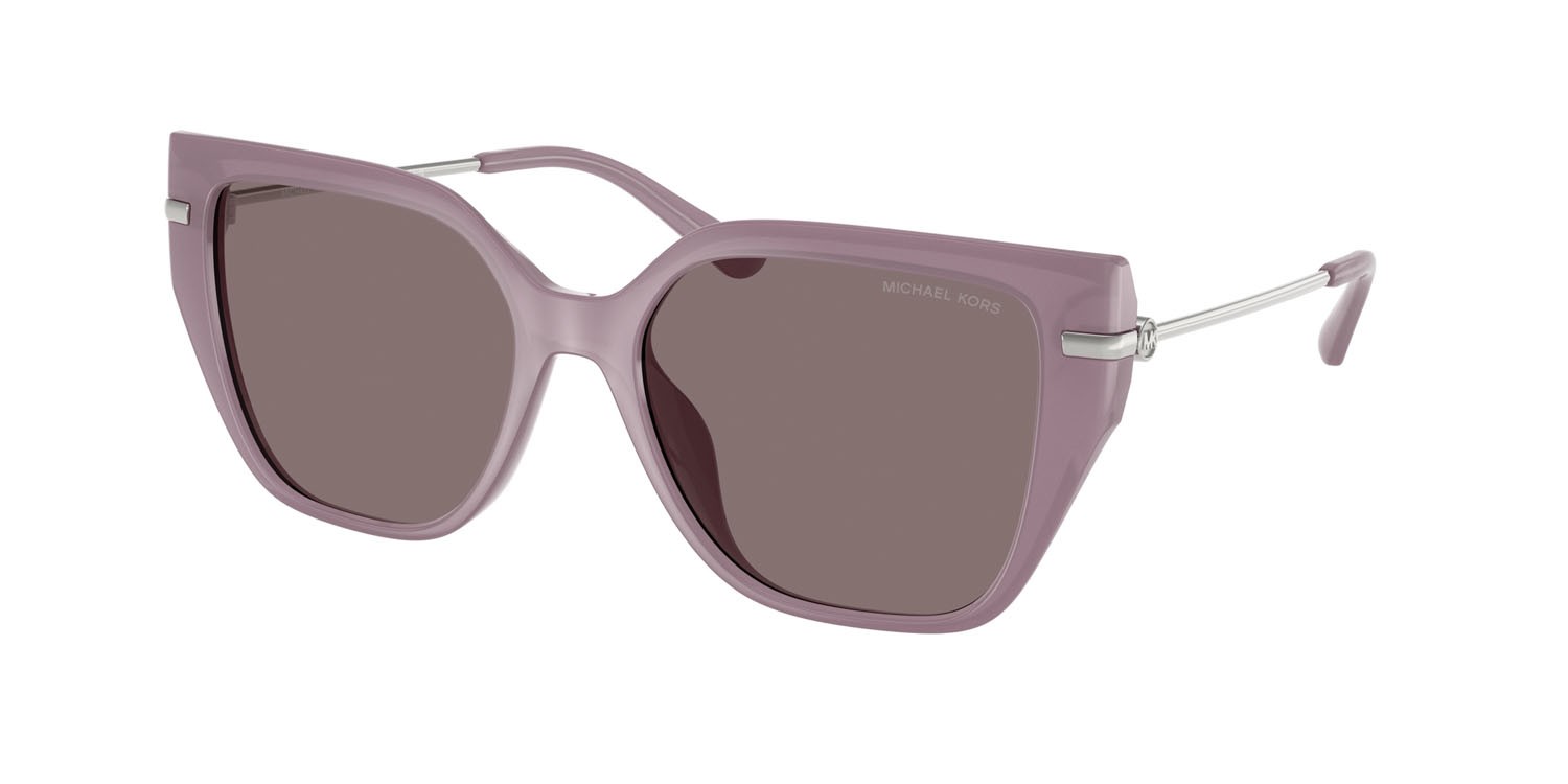 Occhiali da sole Michael Kors St. Barths MK 2231U (40057N) colore iris chiaro forma quadrato lenti light iris solid