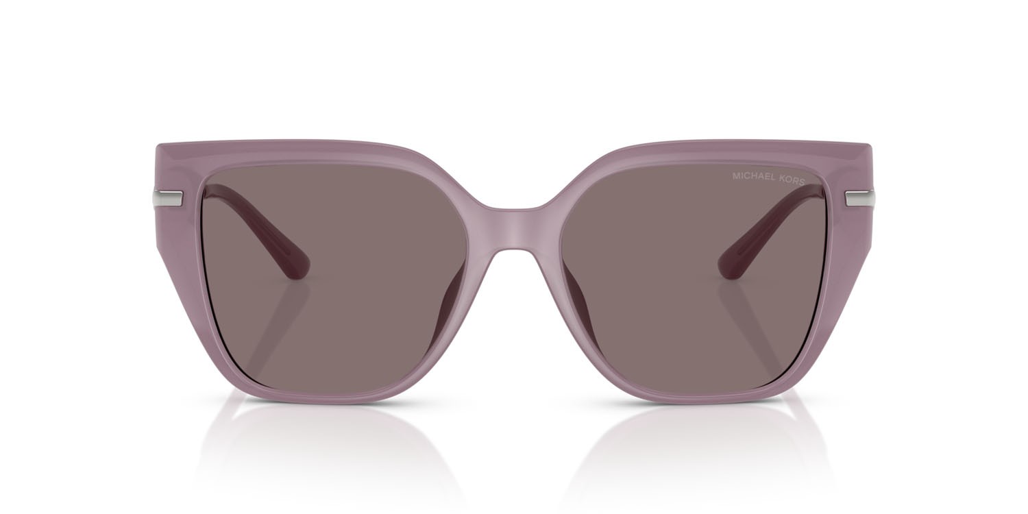 Occhiali da sole Michael Kors St. Barths MK 2231U (40057N) colore iris chiaro forma quadrato lenti light iris solid