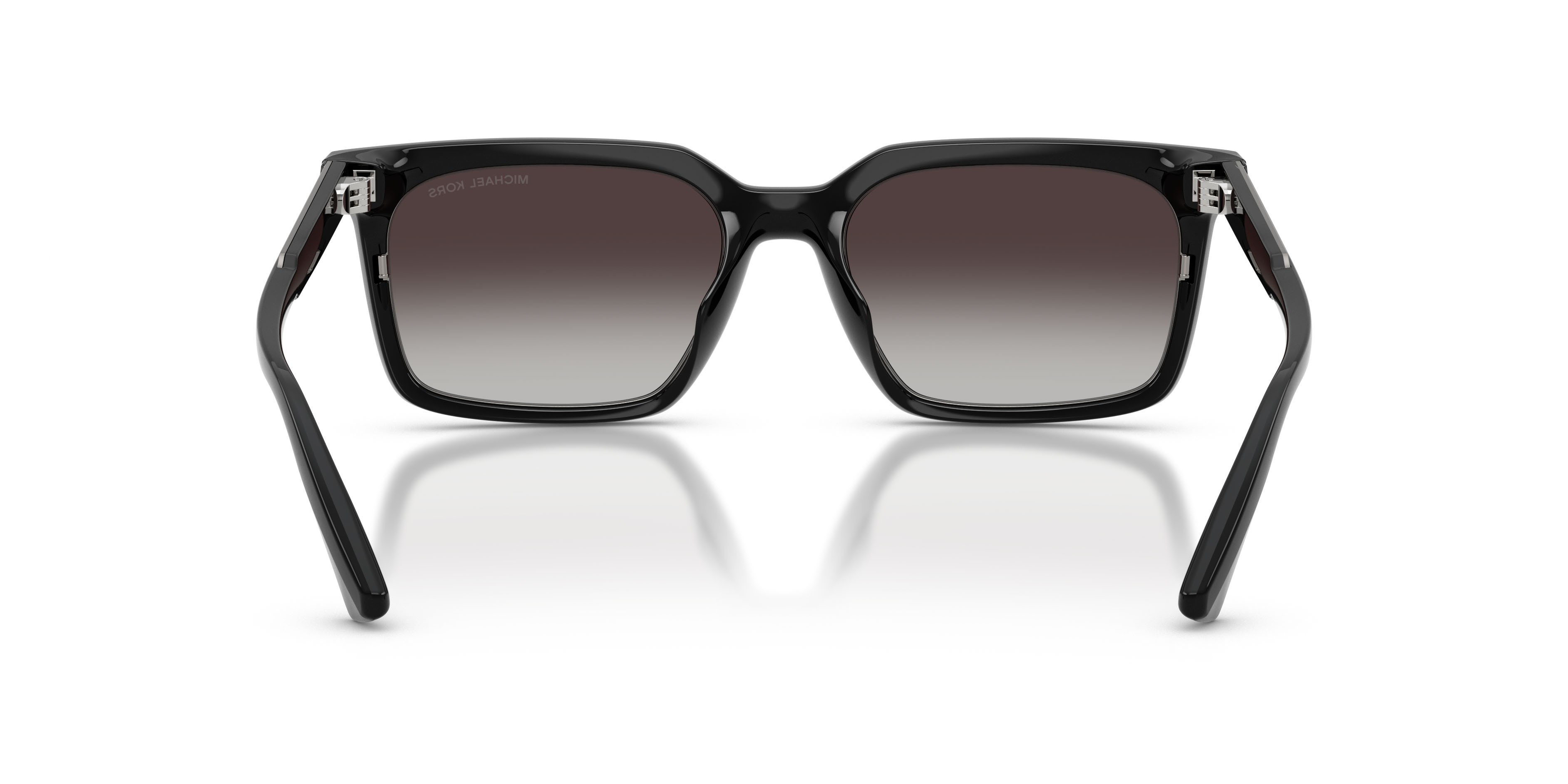 Occhiali da sole Michael Kors Honolulu MK 2282U (30058G) colore nero forma quadrato lenti sfumato grigio