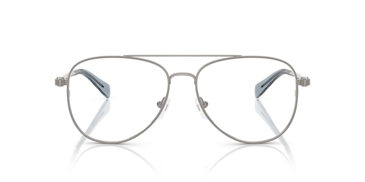 Occhiali da vista Michael Kors São Paulo MK 3089 (1002) colore gunmetal lucido forma aviator lenti lente demo
