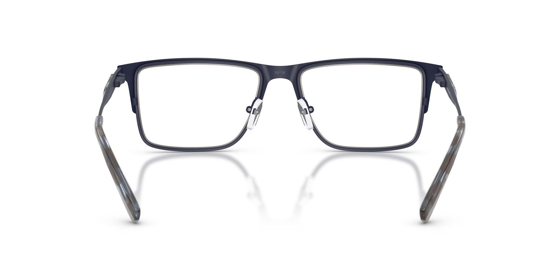 Occhiali da vista Michael Kors Hidden Hills MK 3097 (1207) colore blu navy opaco forma rettangolare lenti lente demo