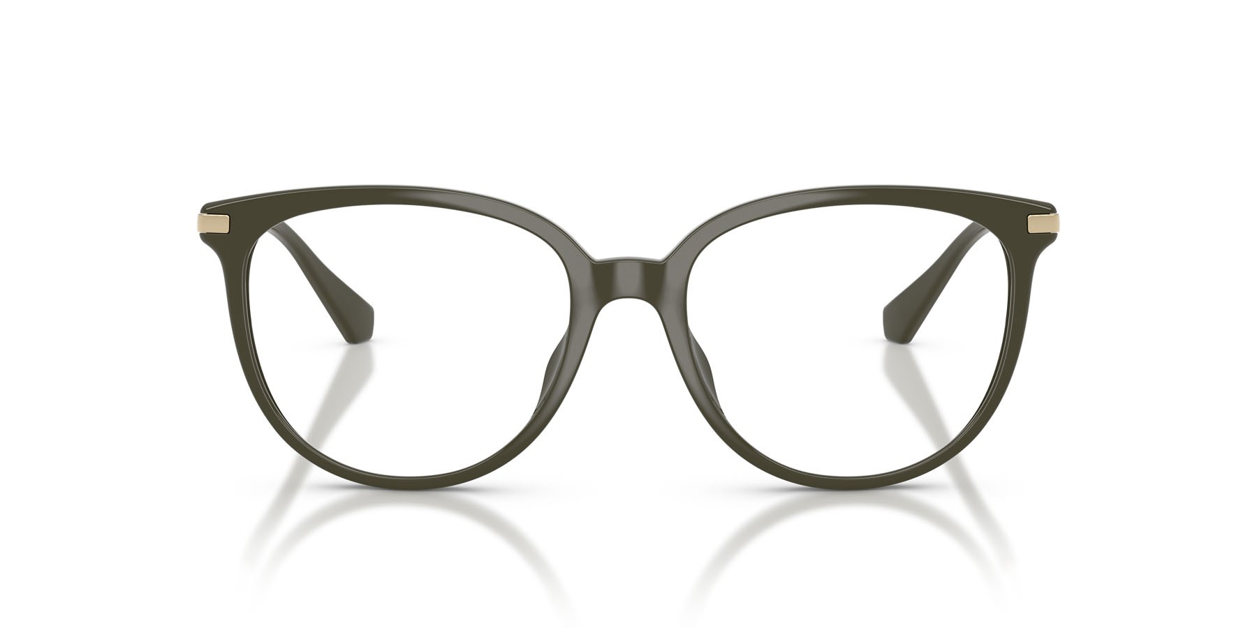 Occhiali da vista Michael Kors Westport MK 4106U (3902) colore verde oliva forma rotondo lenti lente demo