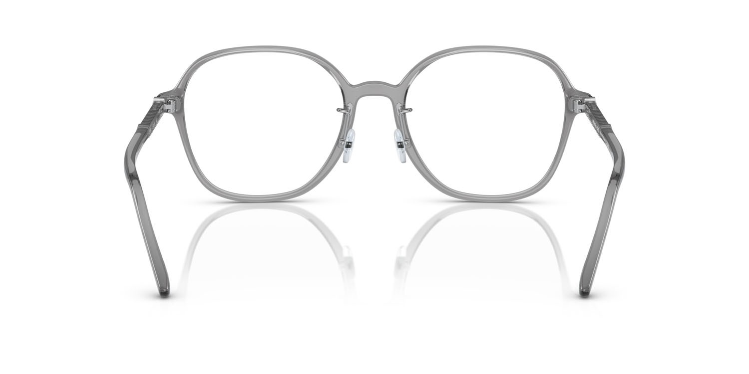Brillen Michael Kors Busan MK 4107D (3934) farbe transparent heather grey form unregelmäßig gläser lente demo