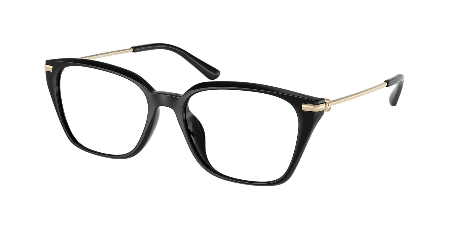 Occhiali da vista Michael Kors Hainan MK 4133D (3005) colore nero forma rettangolare lenti lente demo