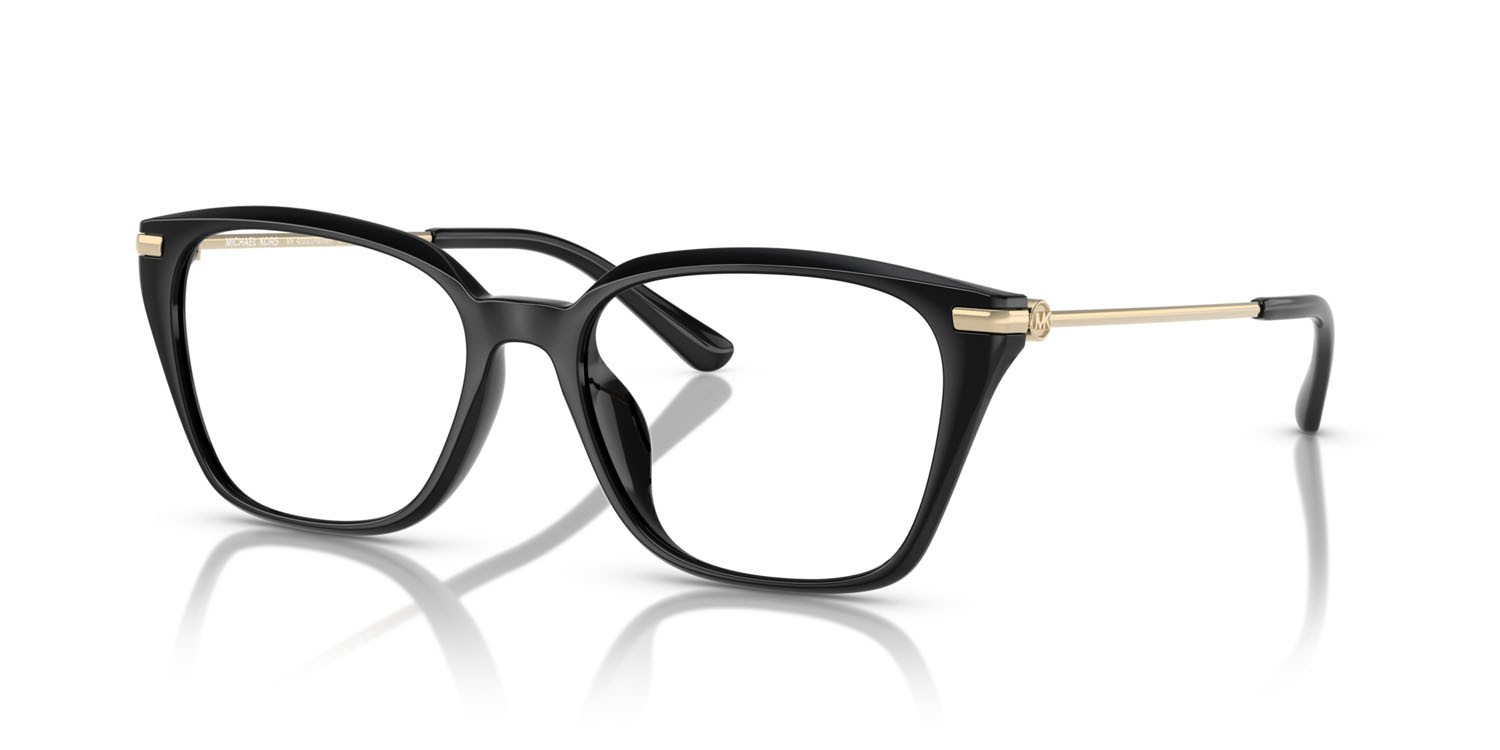 Occhiali da vista Michael Kors Hainan MK 4133D (3005) colore nero forma rettangolare lenti lente demo