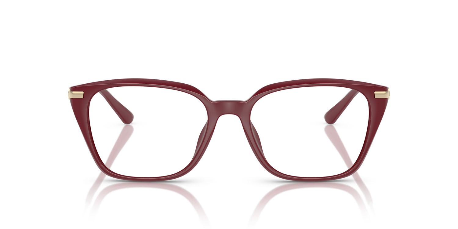 Occhiali da vista Michael Kors Hainan MK 4133D (4004) colore rosso intenso forma rettangolare lenti lente demo