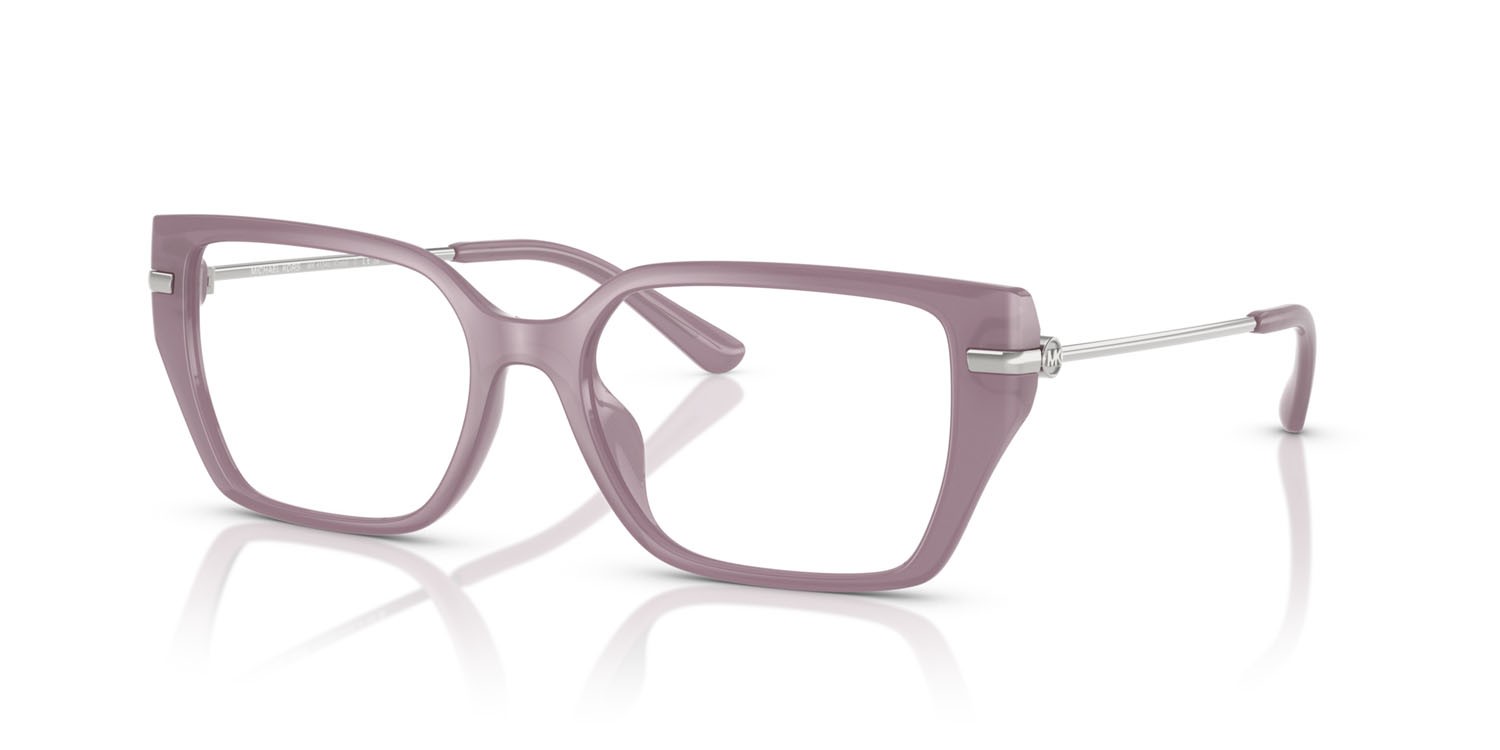 Occhiali da vista Michael Kors Crete MK 4134U (4005) colore iris chiaro forma rettangolare lenti lente demo