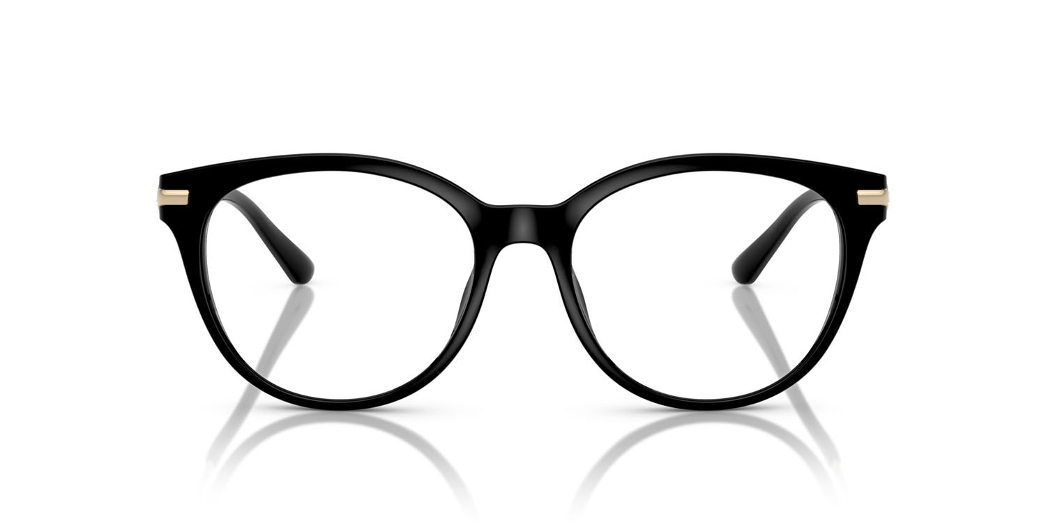 Occhiali da vista Michael Kors Tortola MK 4135U (3005) colore nero forma rotondo lenti lente demo