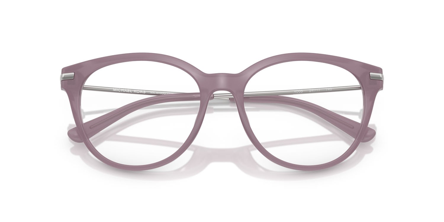 Eyeglasses Michael Kors Tortola MK 4135U (4005) color iris chiaro shape round lenses lente demo
