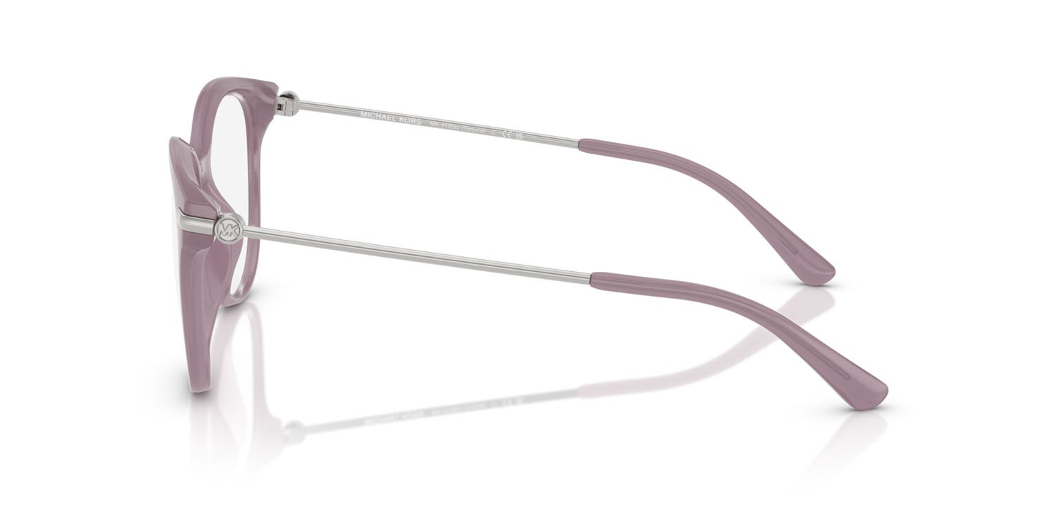 Eyeglasses Michael Kors Tortola MK 4135U (4005) color iris chiaro shape round lenses lente demo