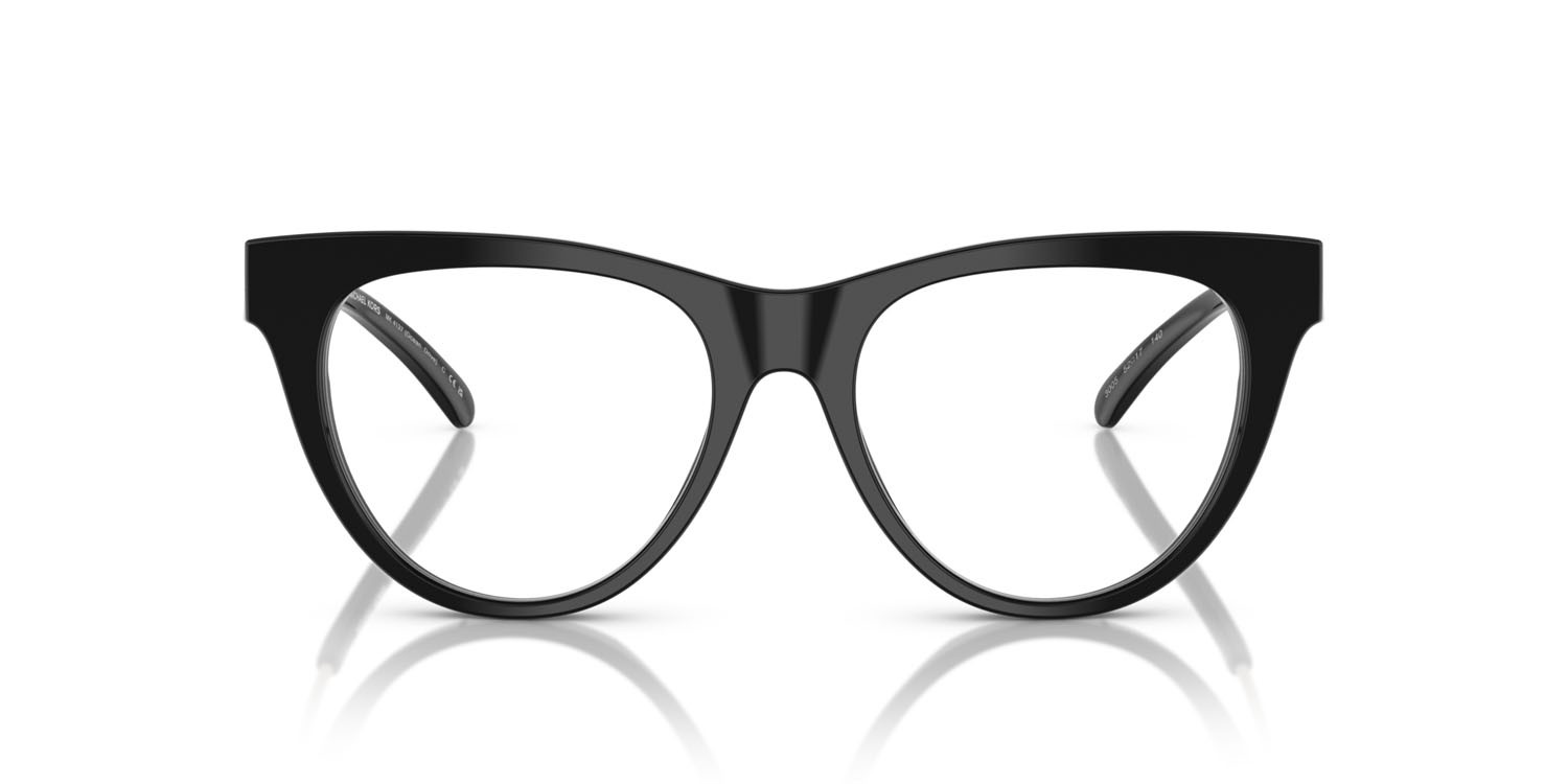 Occhiali da vista Michael Kors Ocean Drive MK 4137 (3005) colore nero forma cat eye lenti lente demo