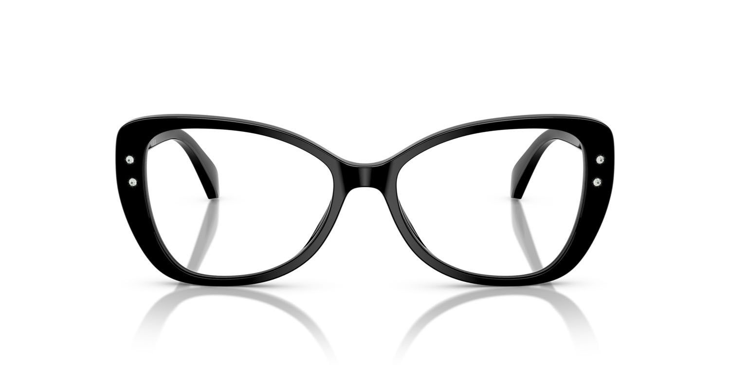 Occhiali da vista Michael Kors Cervinia MK 4138B (3005) colore nero forma farfalla lenti lente demo