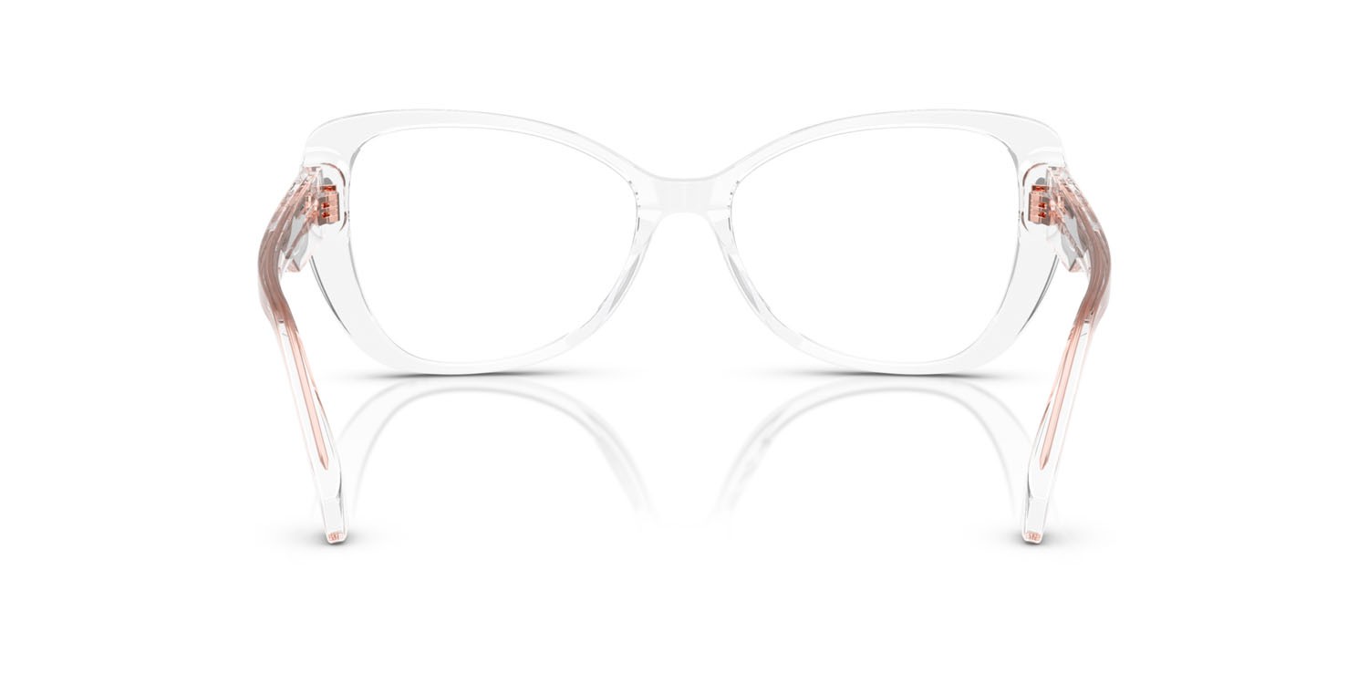 Occhiali da vista Michael Kors Cervinia MK 4138B (3015) colore trasparente forma farfalla lenti lente demo