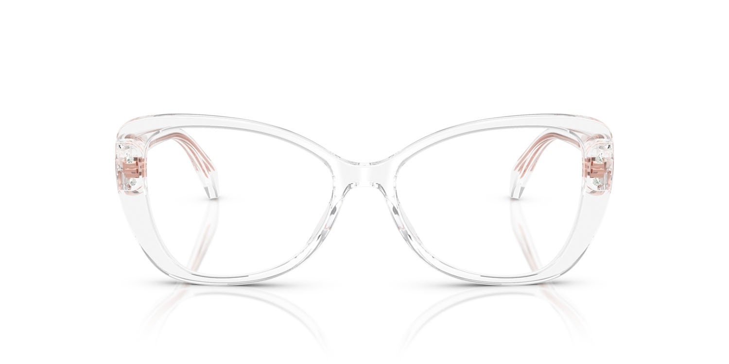 Occhiali da vista Michael Kors Cervinia MK 4138B (3015) colore trasparente forma farfalla lenti lente demo